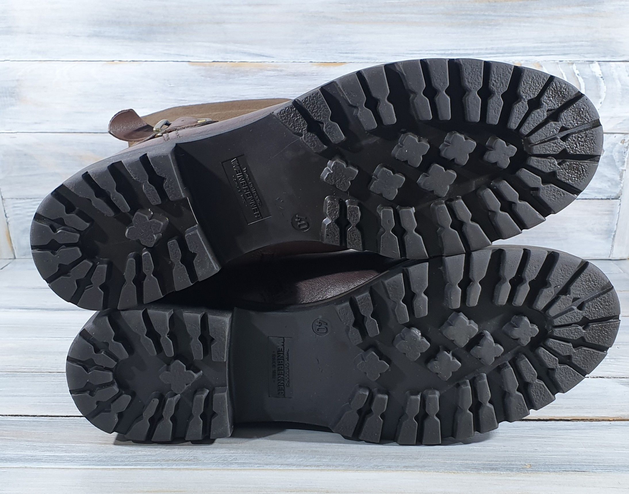 Leather × Other Weinbrenner Think Outdoors Women Winter Leather Long Boots Size US 9 / IT 39 - 19 Thumbnail