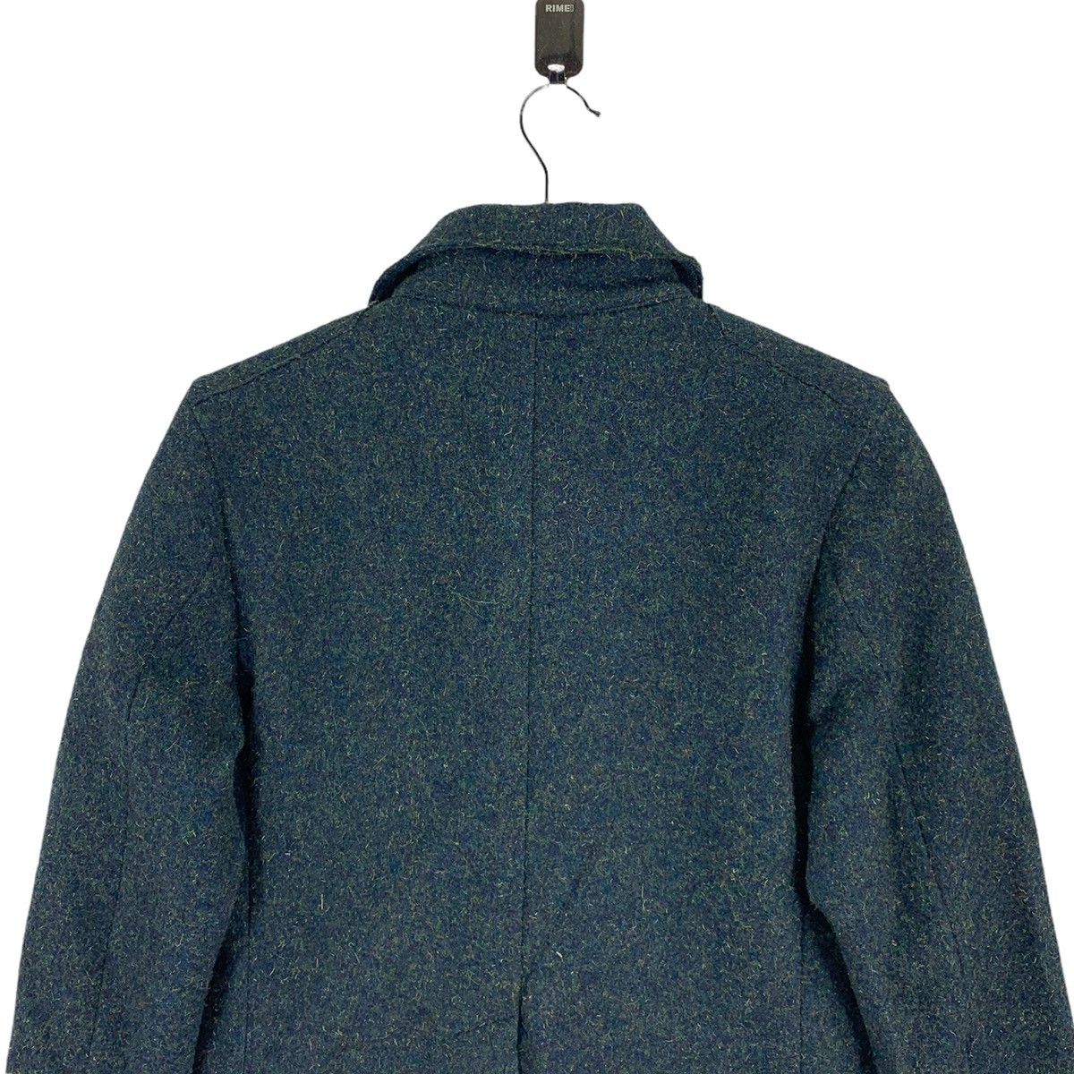 Japanese Brand × Vintage VINTAGE RICO CROSS ZIPPER COAT WOOL Size L / US 10 / IT 46 - 14 Thumbnail