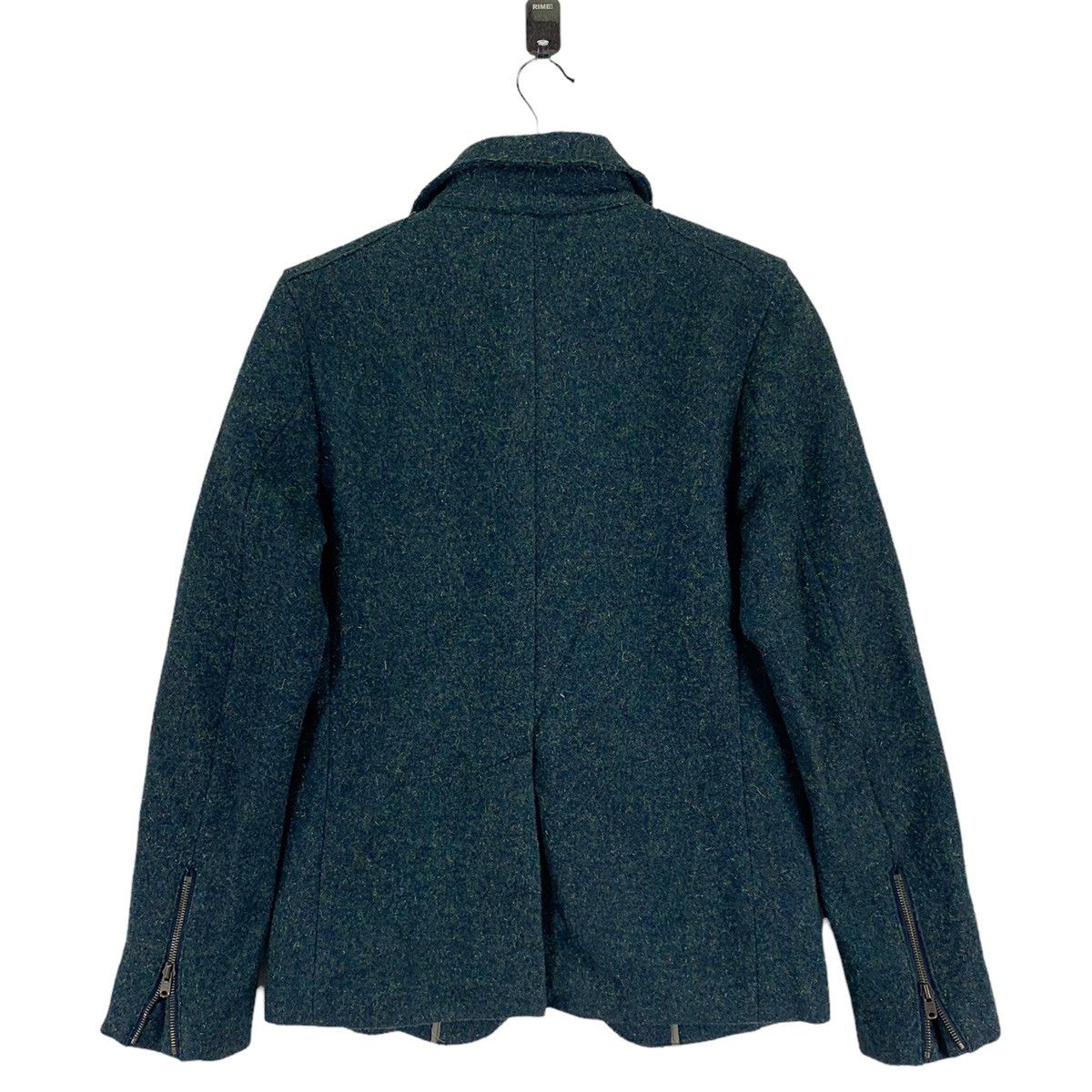 Japanese Brand × Vintage VINTAGE RICO CROSS ZIPPER COAT WOOL Size L / US 10 / IT 46 - 13 Thumbnail