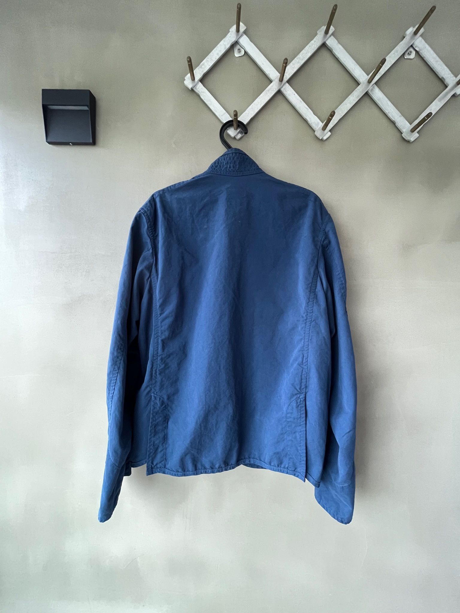 Porter Classic Porter Classic Japan Indigo Blue Mandarin Collar Jacket Size US S / EU 44-46 / 1 - 7 Thumbnail
