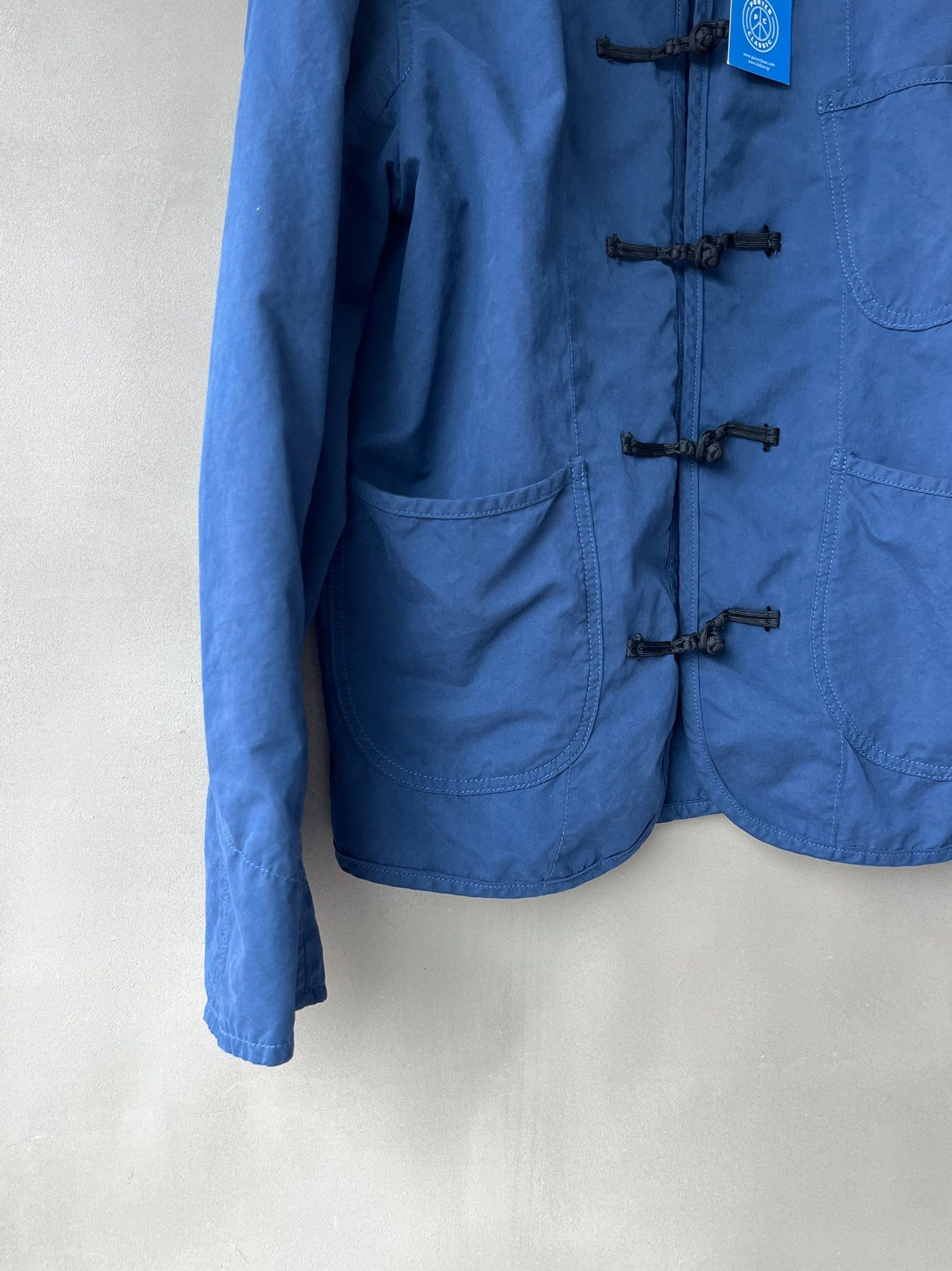 Porter Classic Porter Classic Japan Indigo Blue Mandarin Collar Jacket Size US S / EU 44-46 / 1 - 5 Thumbnail