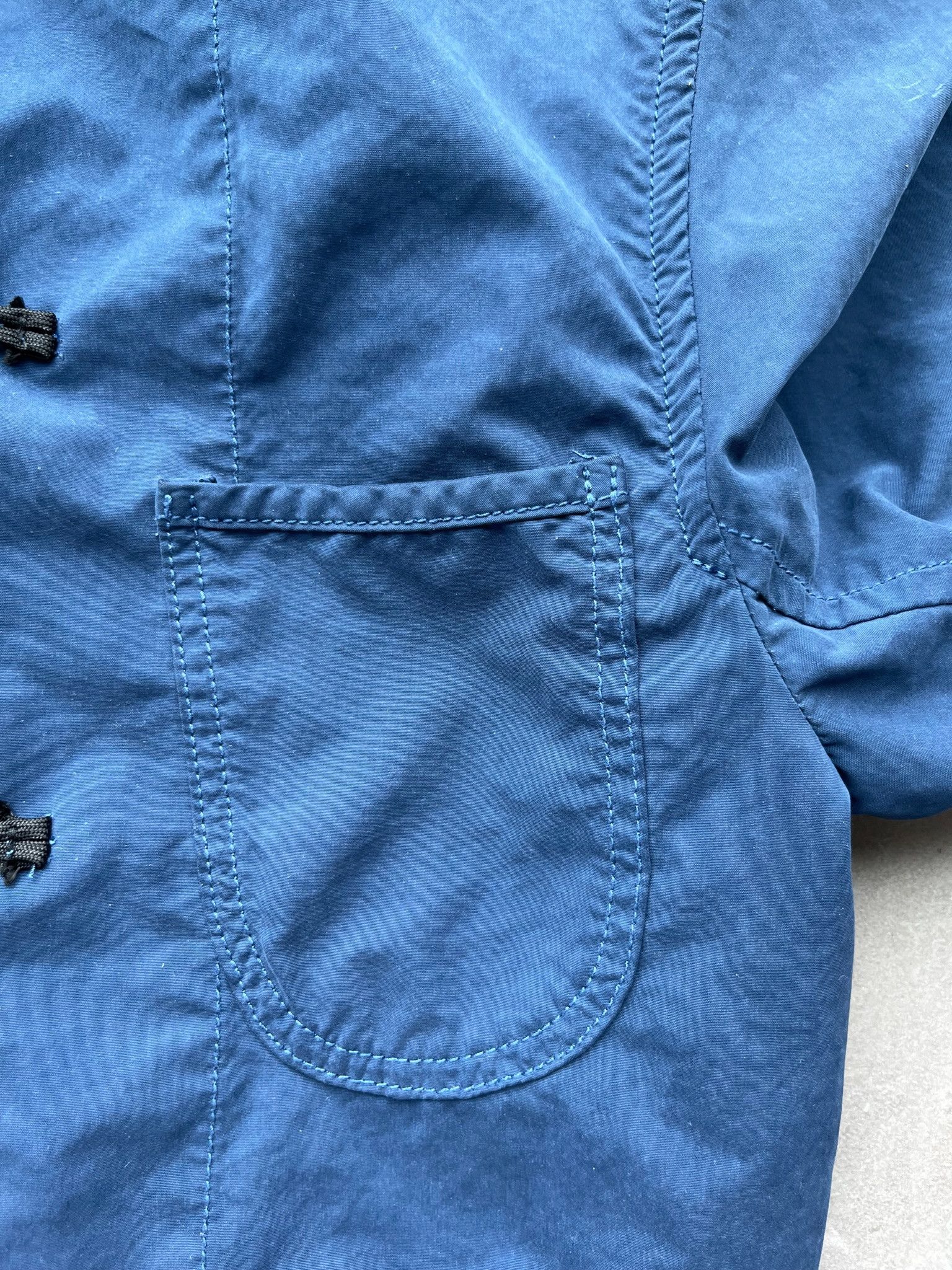 Porter Classic Porter Classic Japan Indigo Blue Mandarin Collar Jacket Size US S / EU 44-46 / 1 - 3 Thumbnail