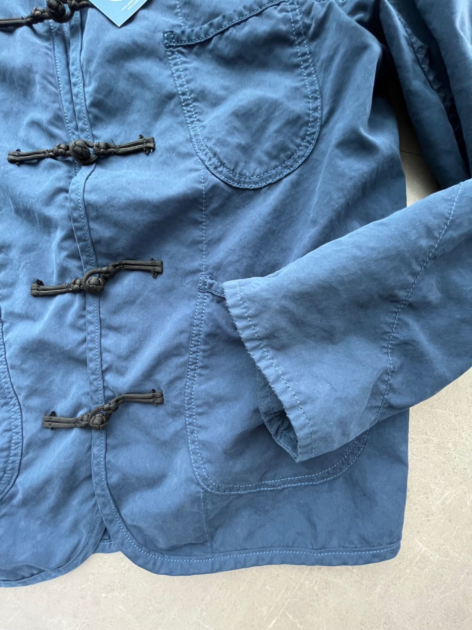 Porter Classic Porter Classic Japan Indigo Blue Mandarin Collar Jacket Size US S / EU 44-46 / 1 - 4 Thumbnail