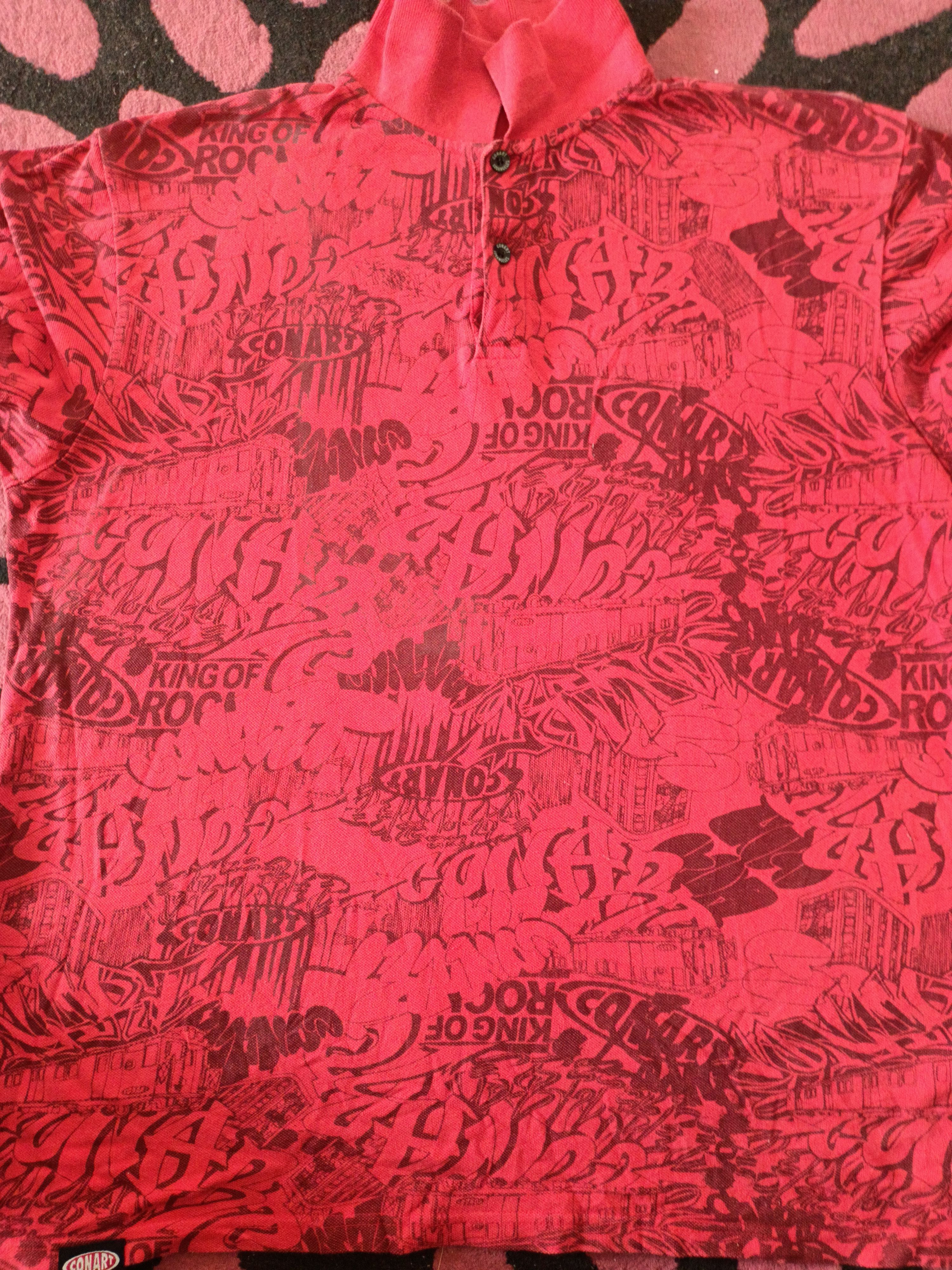 Rap Tees Conart streetwear full print t-shirt Size US L / EU 52-54 / 3 - 8 Thumbnail