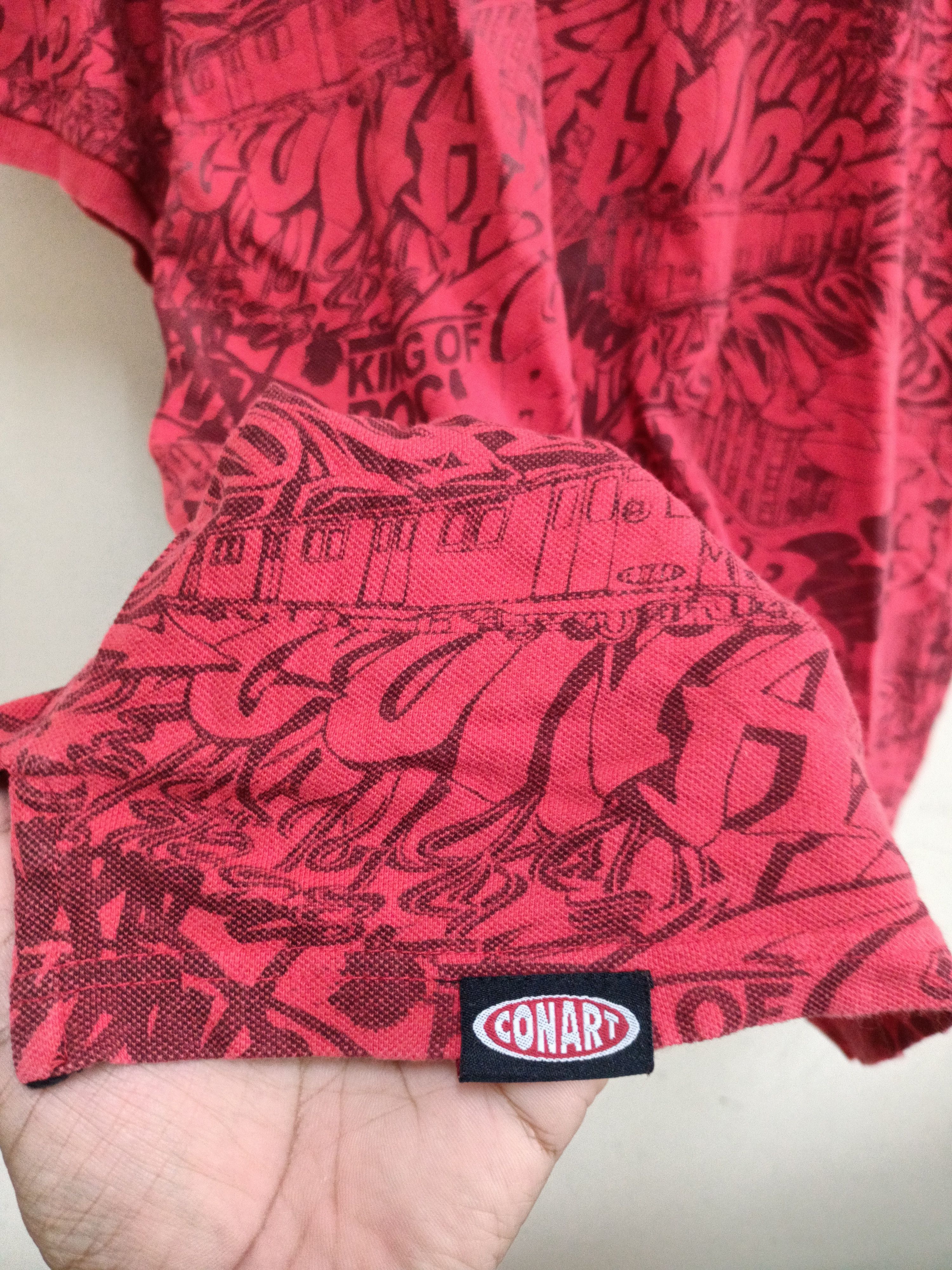 Rap Tees Conart streetwear full print t-shirt Size US L / EU 52-54 / 3 - 4 Thumbnail