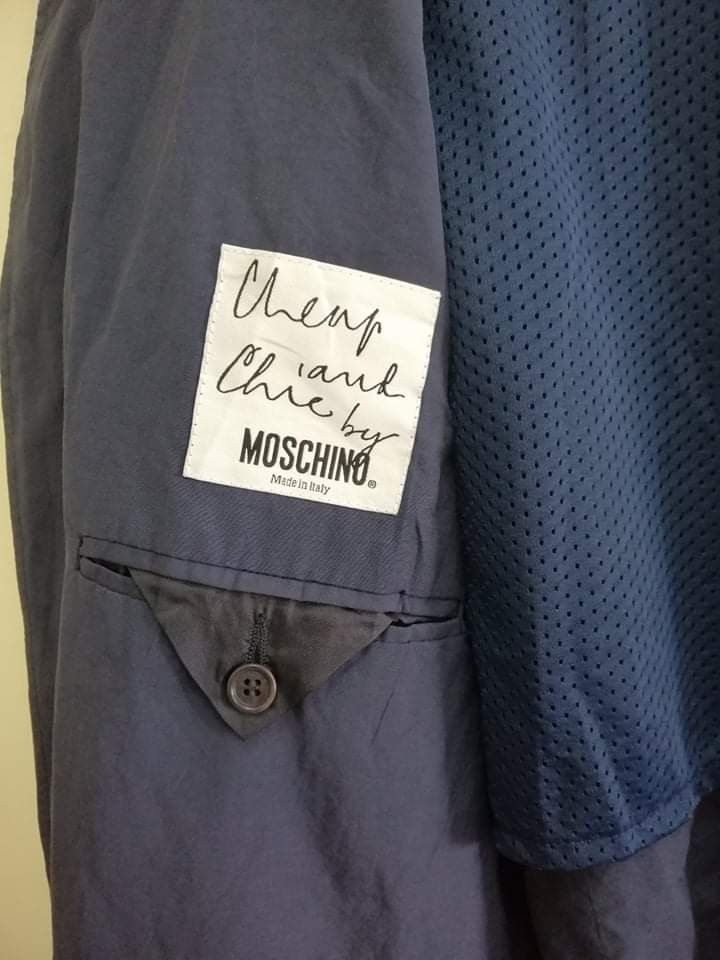Designer × Moschino Moschino long jacket/parkas Made in Italy Size US M / EU 48-50 / 2 - 8 Thumbnail