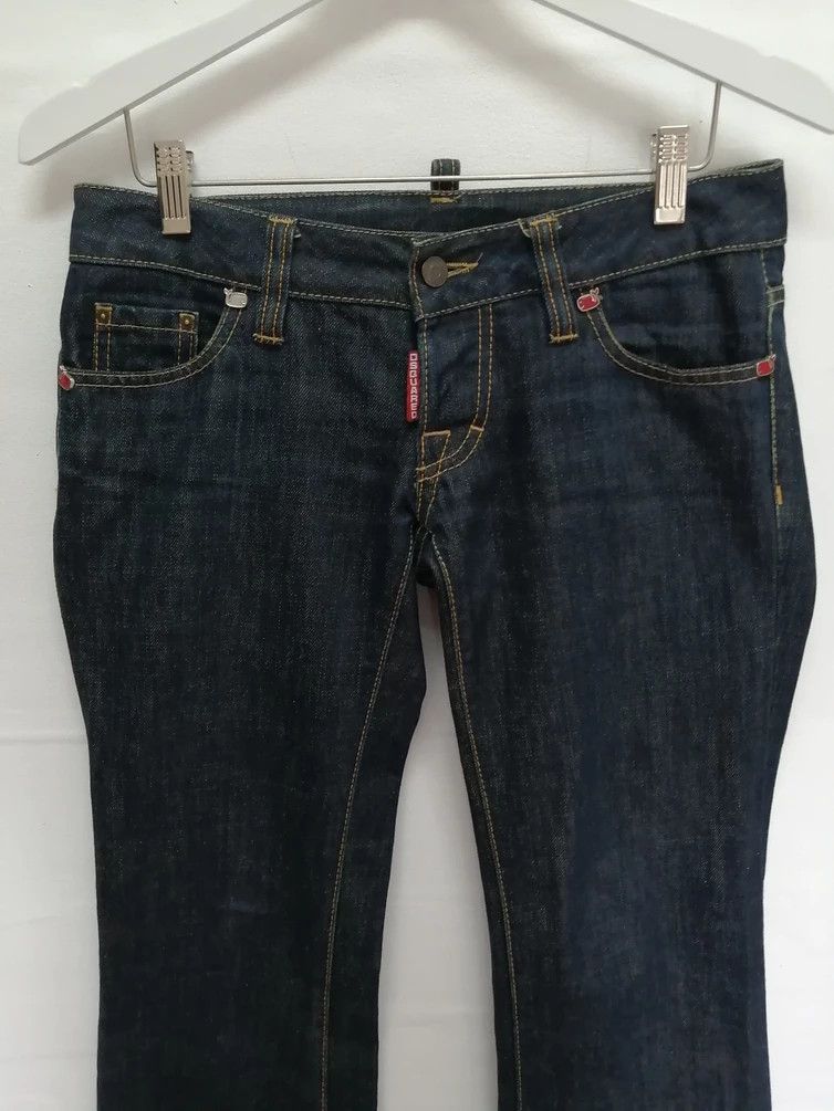 Dsquared2 DSQUARED2 Women Blue Denim Jeans Size 26" / US 2 / IT 38 - 2 Thumbnail