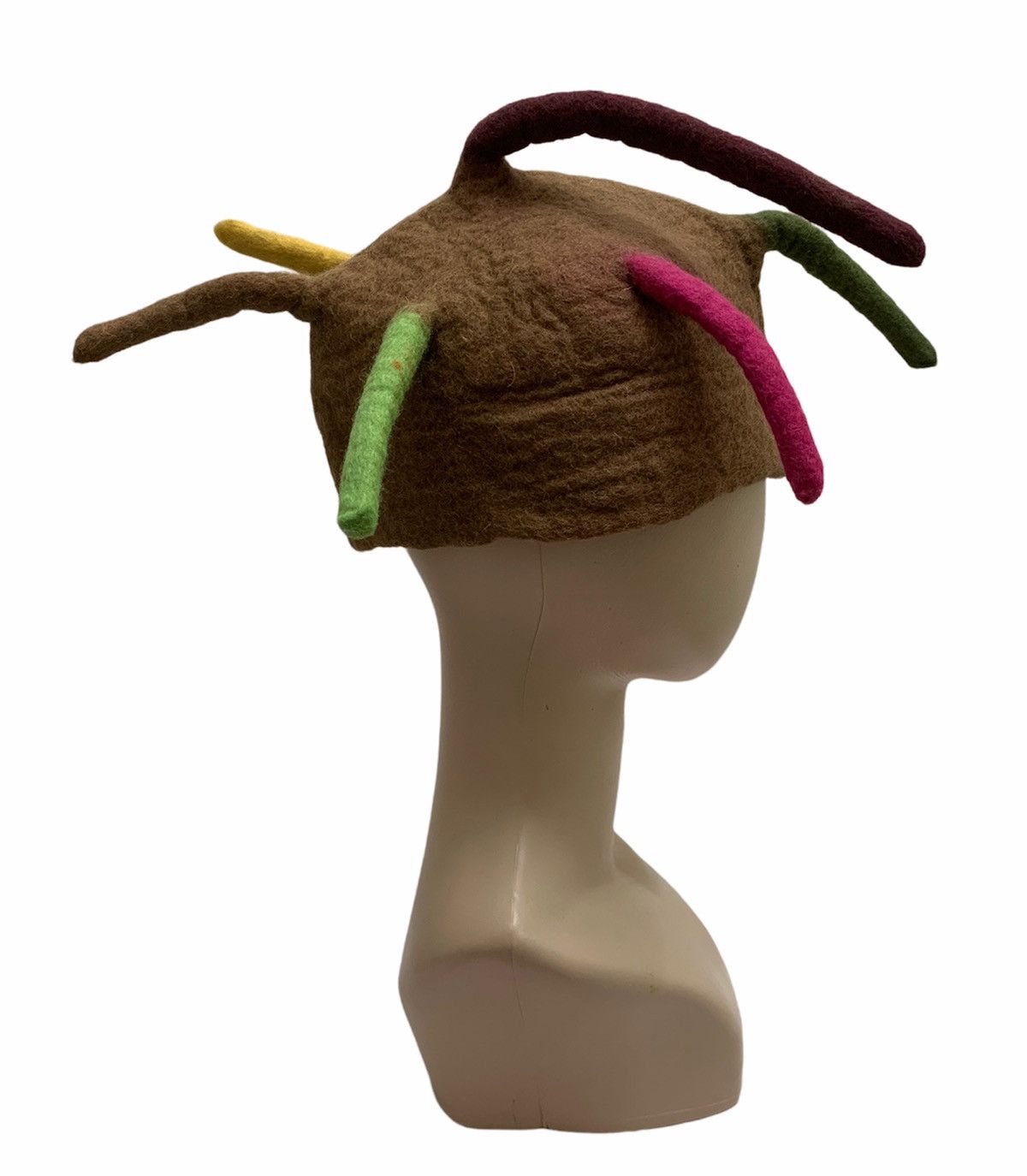If Six Was Nine × Le Grande Bleu (L.G.B.) × Vintage Vintage Avant Garde Punk Gothic Cap Size ONE SIZE - 1 Thumbnail