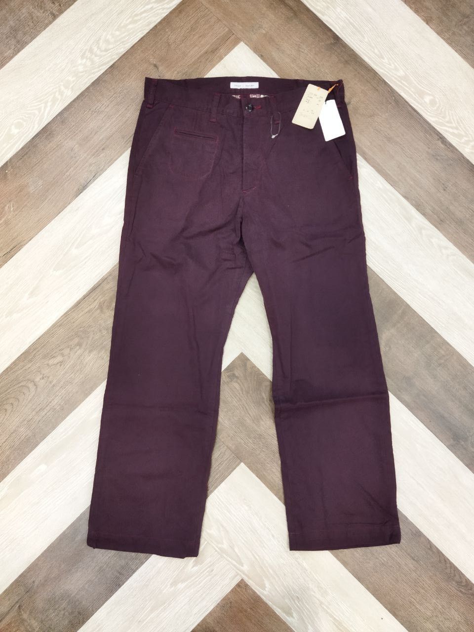image of Archival Clothing Stealblacker By Steven Alan Pants $200 in Purple, Men's (Size 32)