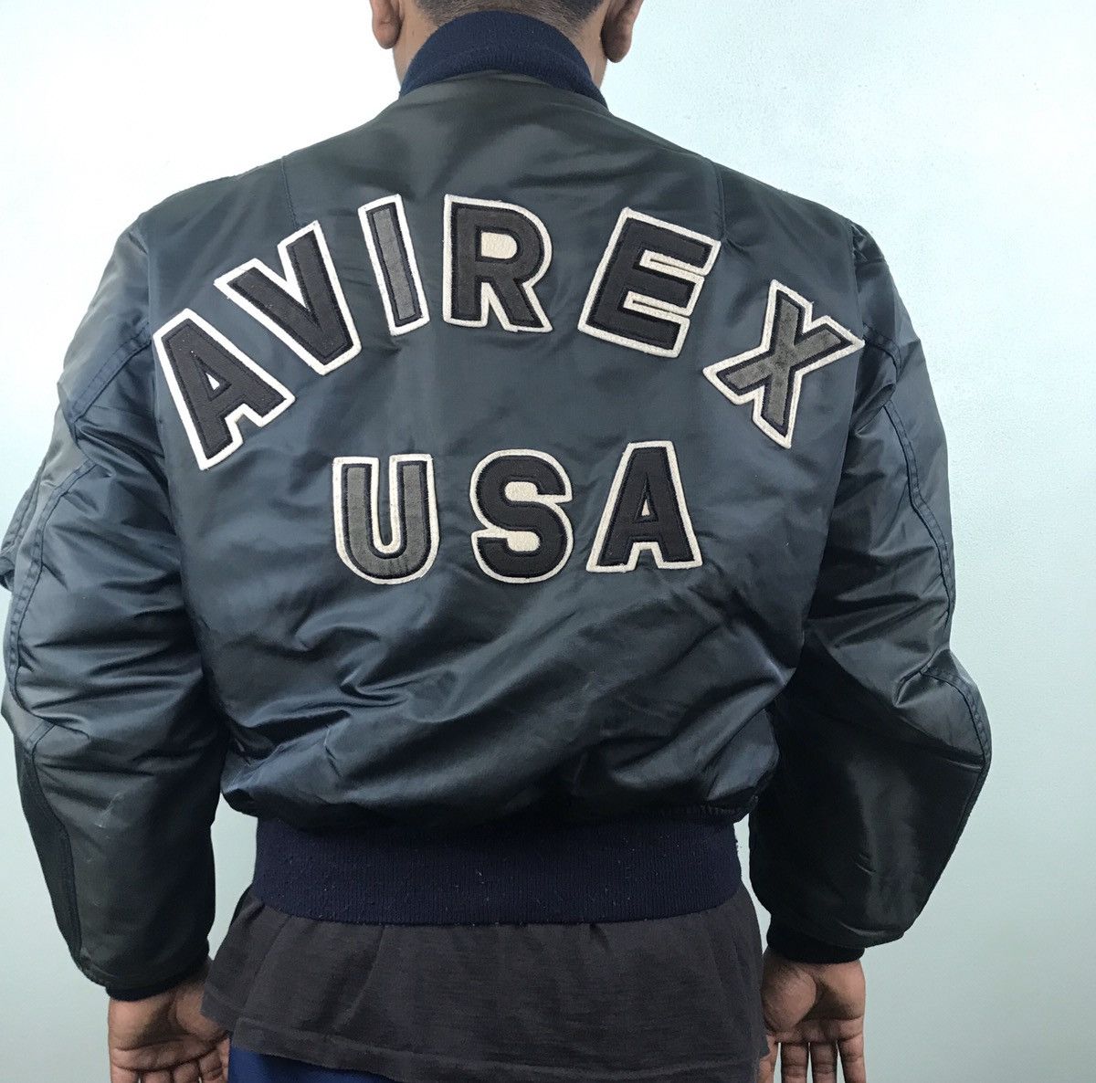 Avirex 🔥QUICK SALE🔥Vtg USAF Avirex Bombers MA-1 Flight Jacket Size US M / EU 48-50 / 2 - 15 Thumbnail