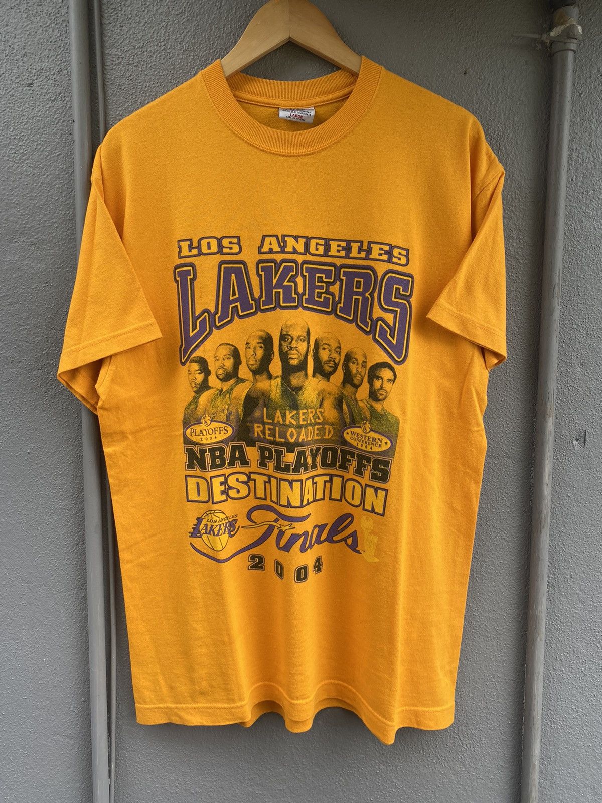 Vintage LA Lakers Reloaded 2004 Raptees Finals NBA