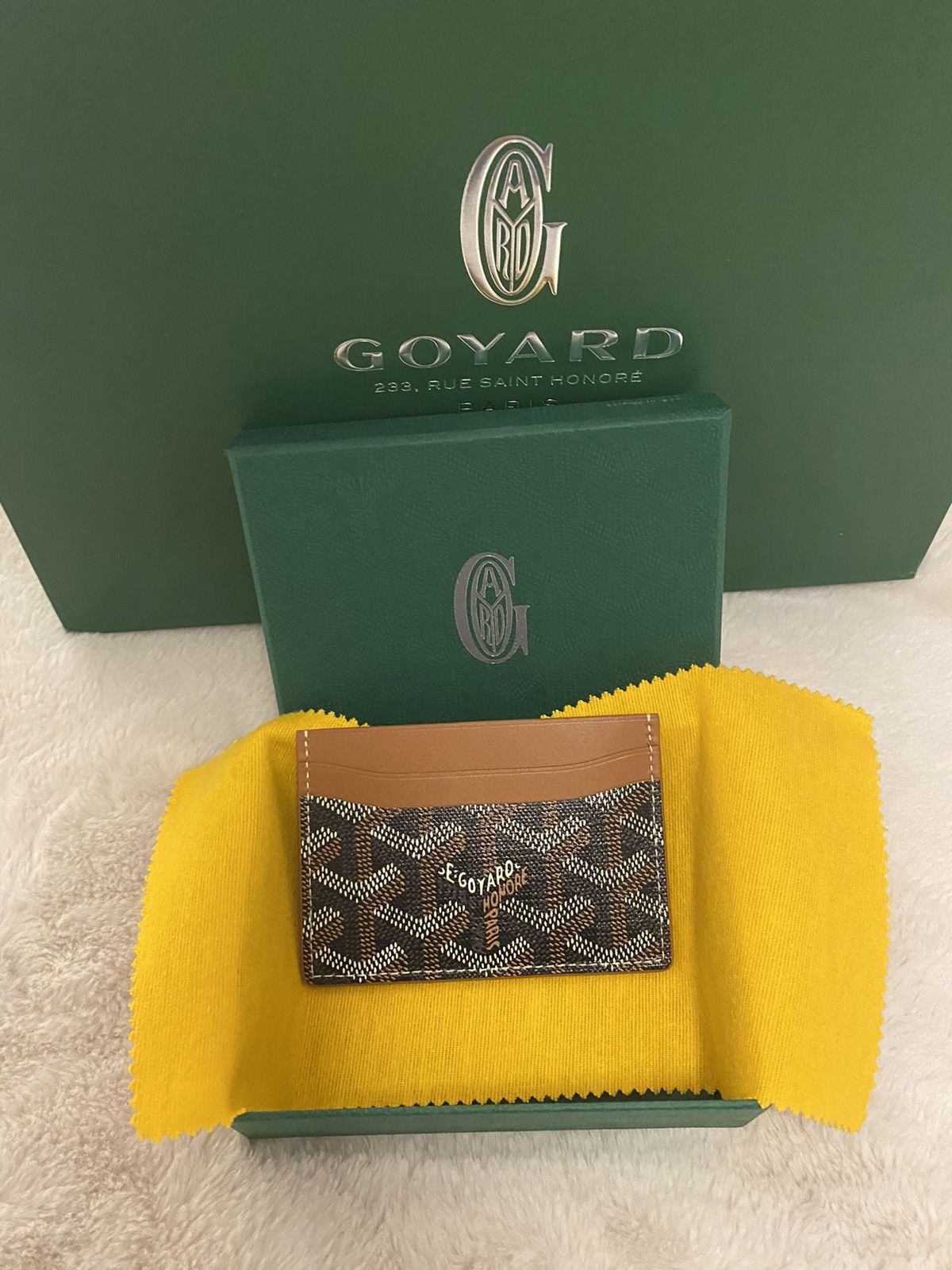 Goyard Goyard Card Holder Grailed