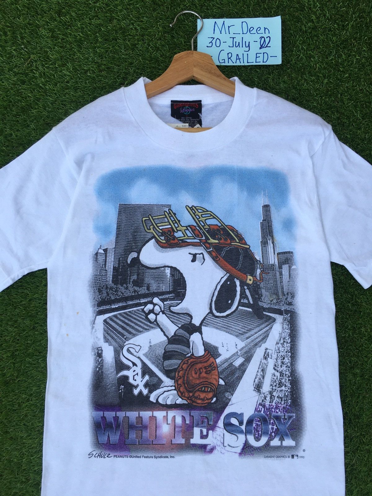 MLB Vintage MLB Yankees Peanuts 1995 Tshirt Size US S / EU 44-46 / 1 - 5 Thumbnail