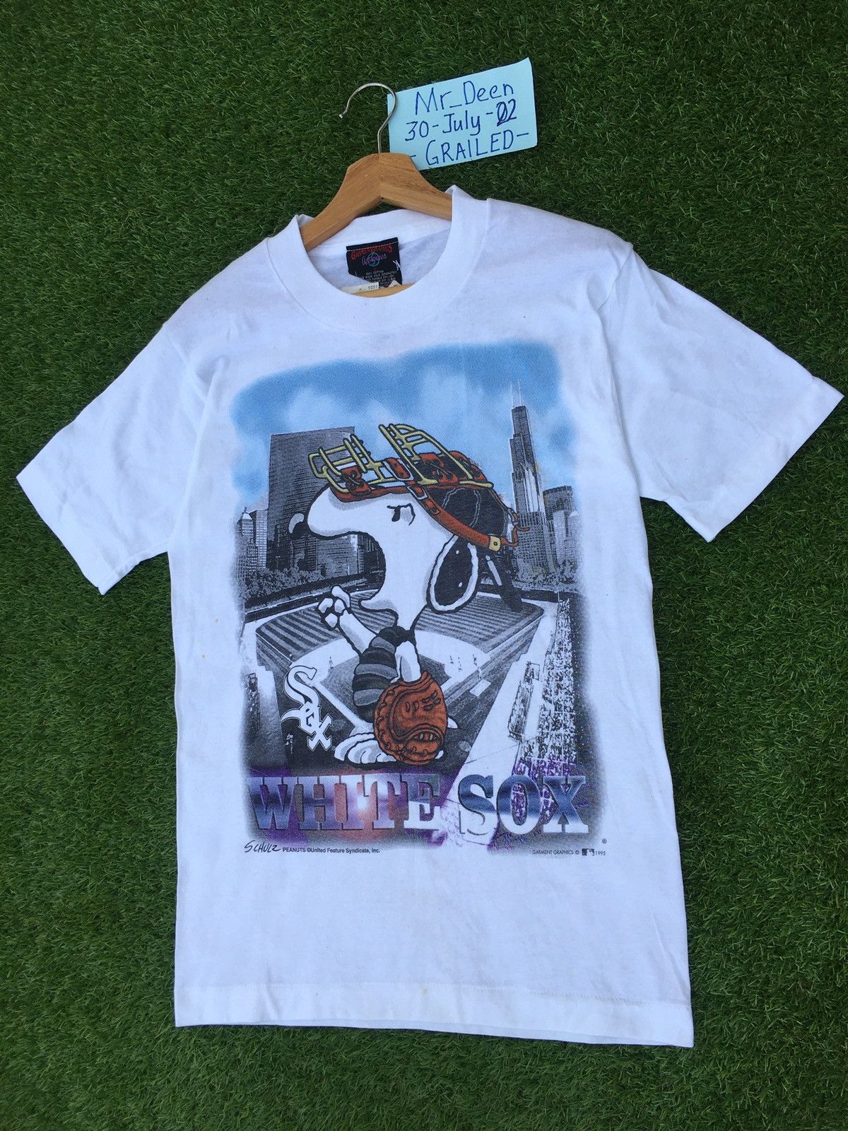 MLB Vintage MLB Yankees Peanuts 1995 Tshirt Size US S / EU 44-46 / 1 - 3 Thumbnail