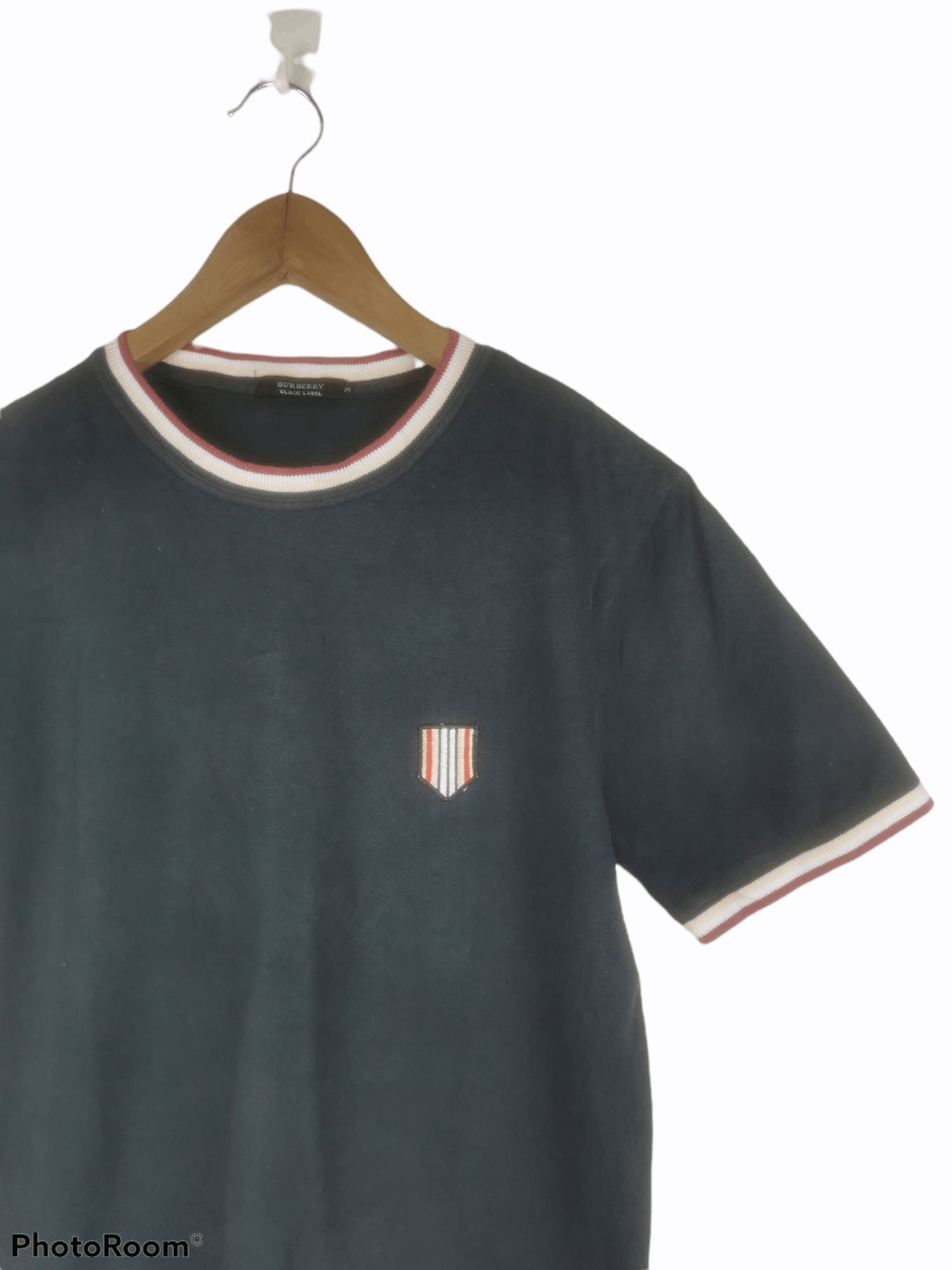 Burberry Burberry Black Label Ringer Tee Size US S / EU 44-46 / 1 - 2 Thumbnail