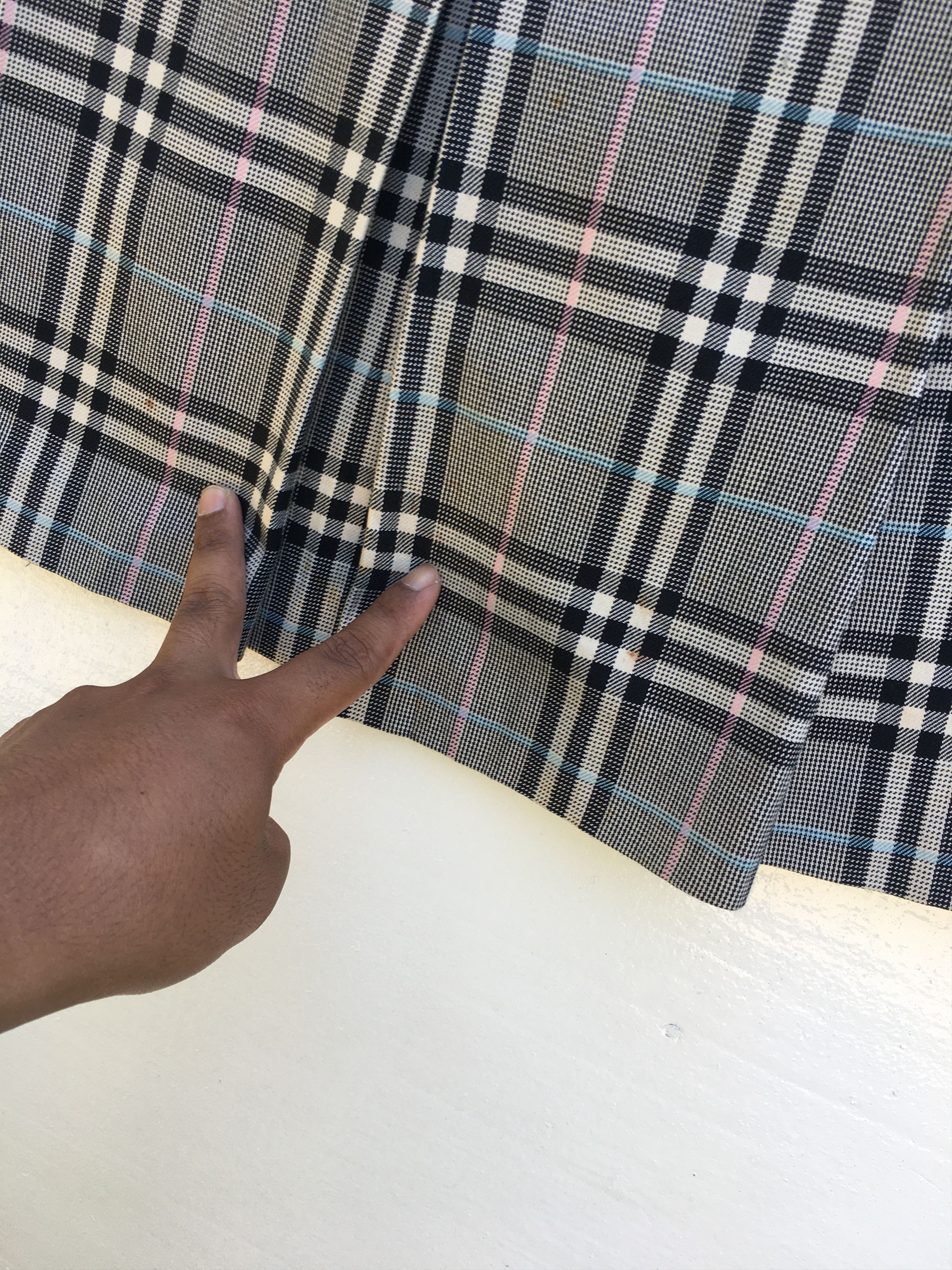 Burberry Vintage Burberry Checkered Mini Skirt Size 26" / US 2 / IT 38 - 14 Thumbnail