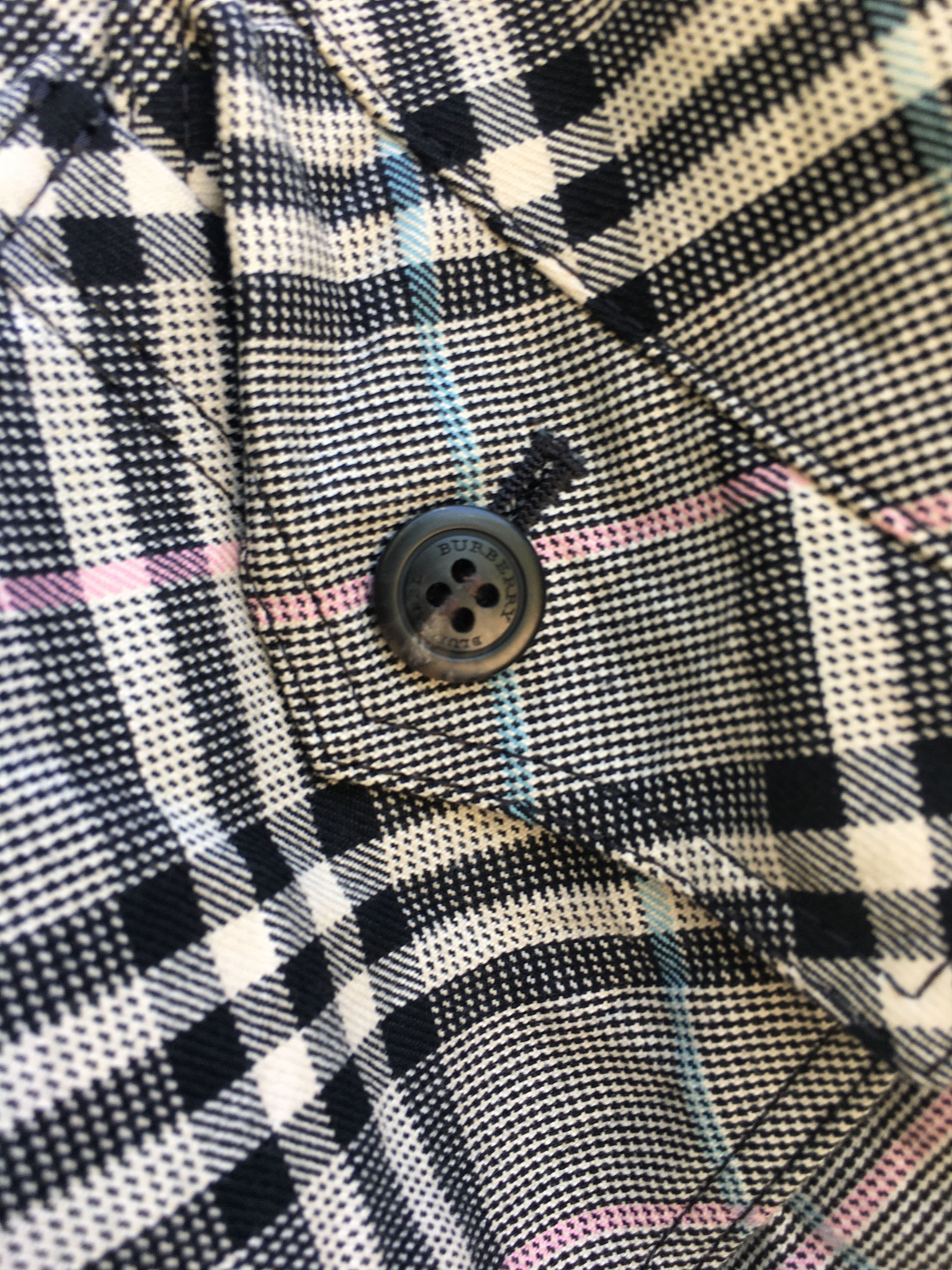 Burberry Vintage Burberry Checkered Mini Skirt Size 26" / US 2 / IT 38 - 9 Thumbnail