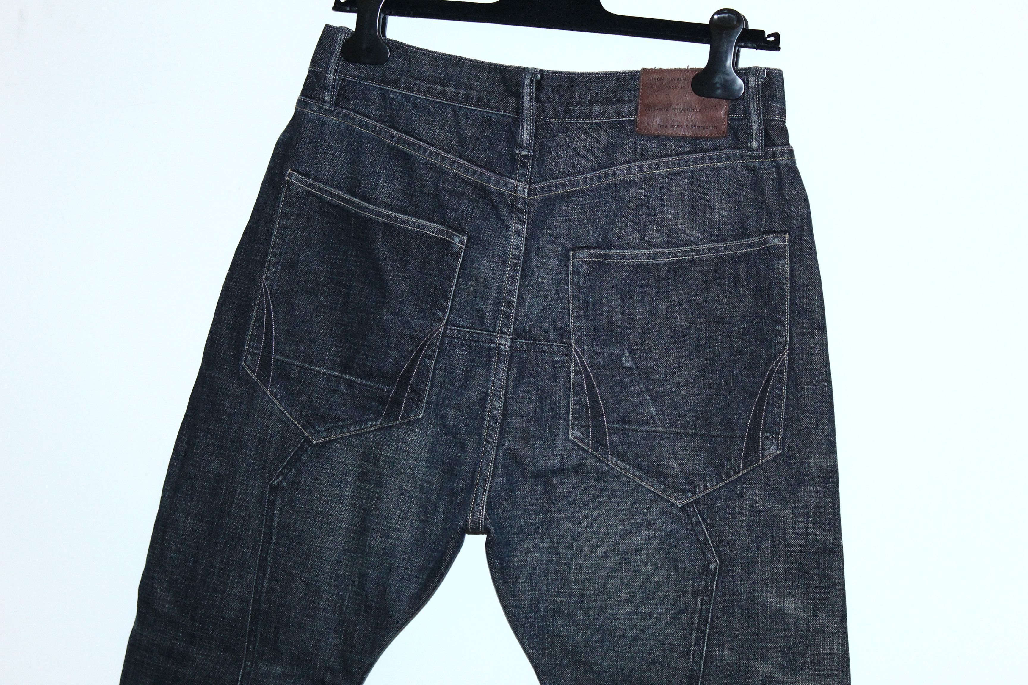 Allsaints Allsaints Spitafields Droid Split Double Knee Arc Leg Jeans Size US 30 / EU 46 - 5 Thumbnail