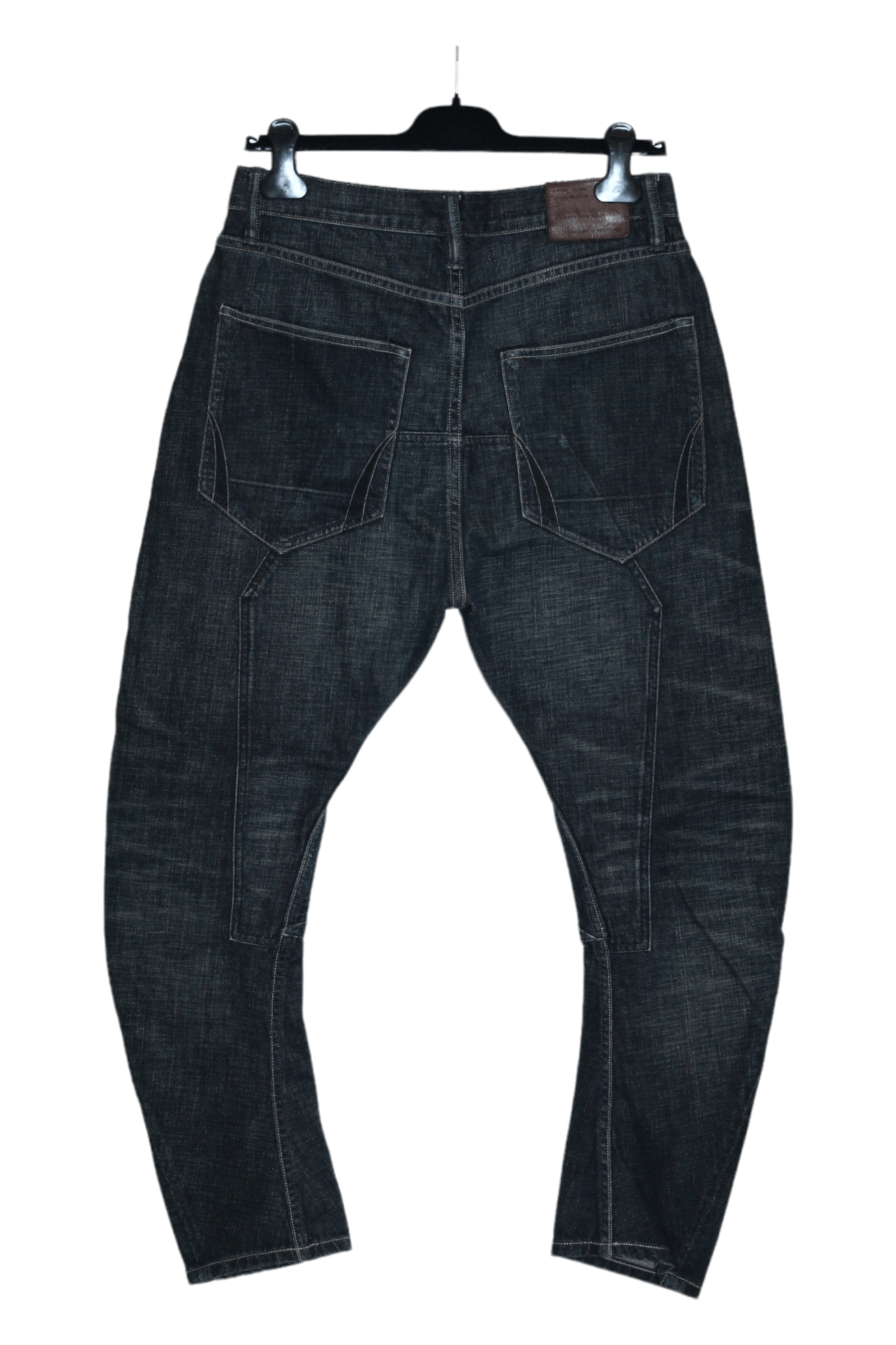 Allsaints Allsaints Spitafields Droid Split Double Knee Arc Leg Jeans Size US 30 / EU 46 - 2 Thumbnail