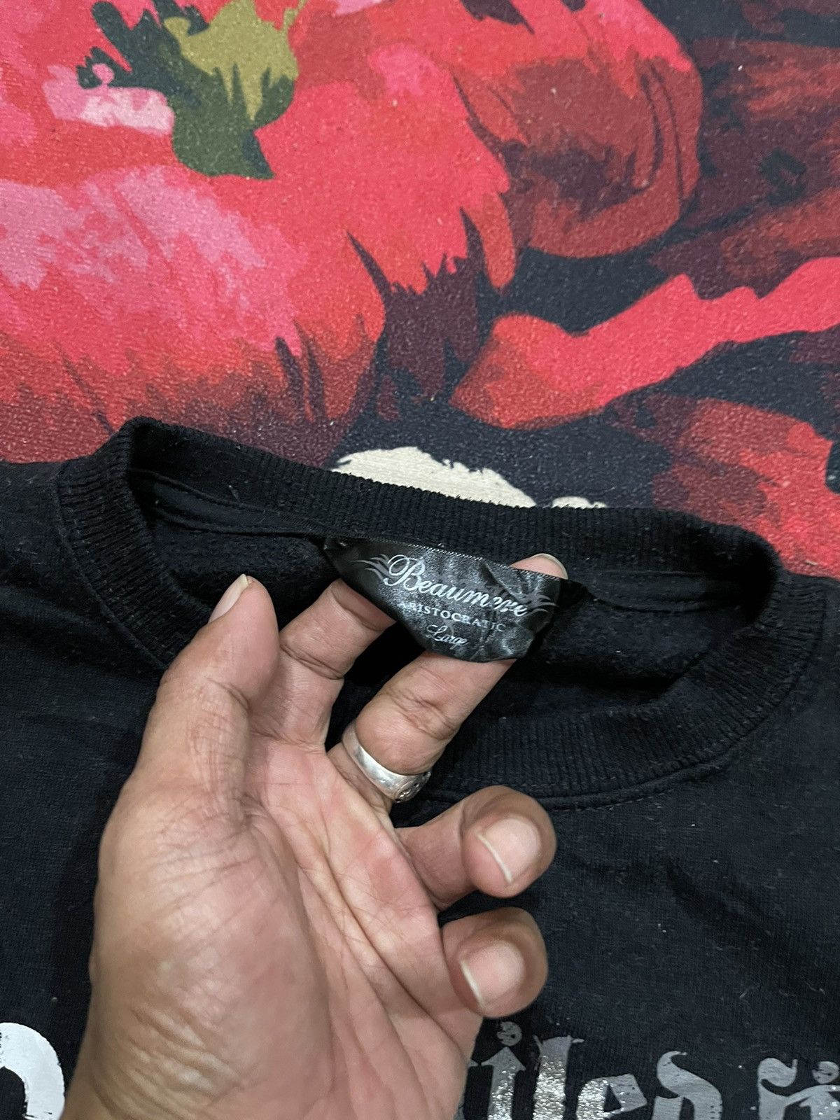 Japanese Brand Beaumere Punk Sweatshirt