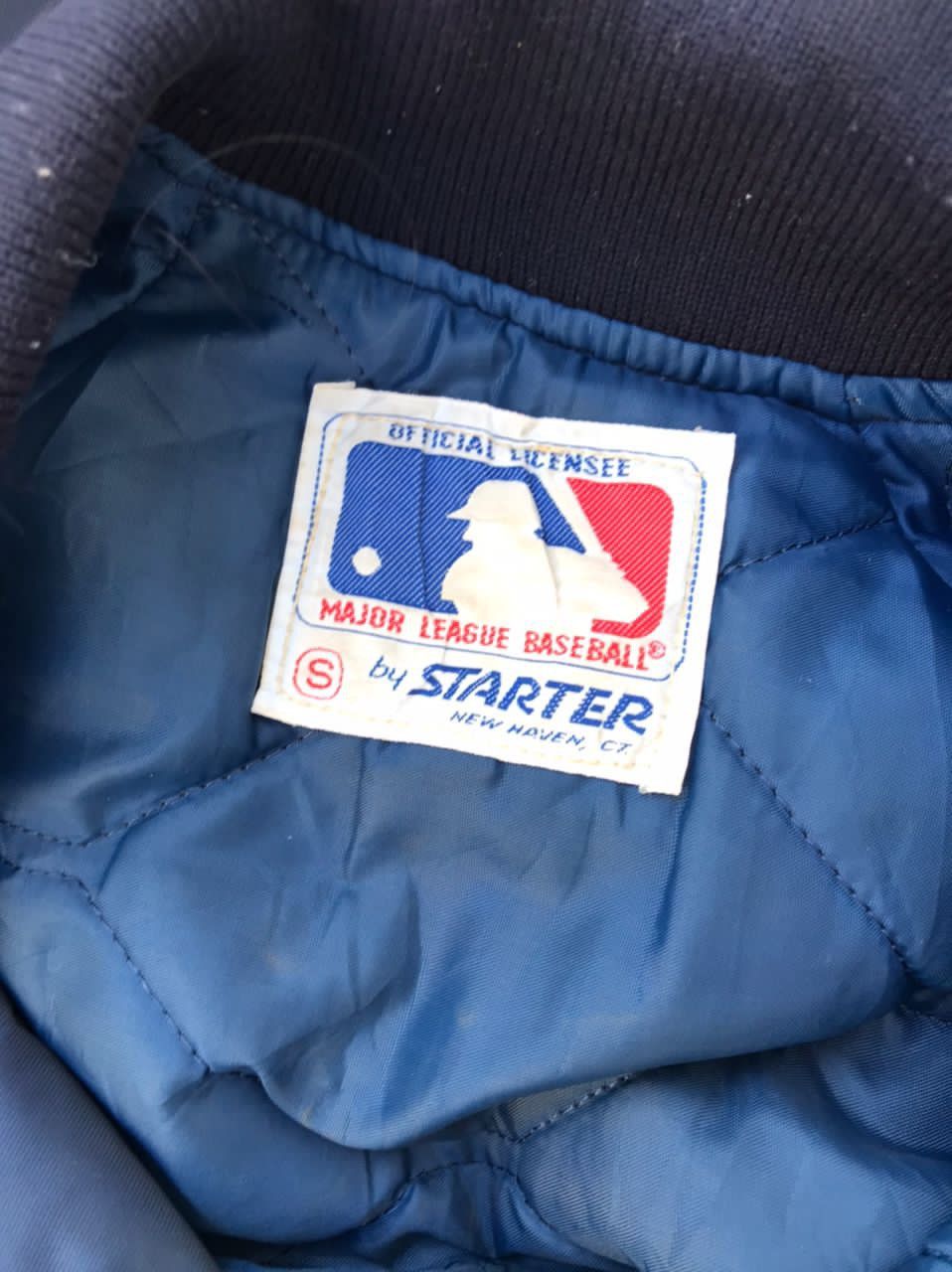 MLB Vintage New York Yankees Bomber Jacket Blue Size US S / EU 44-46 / 1 - 10 Thumbnail