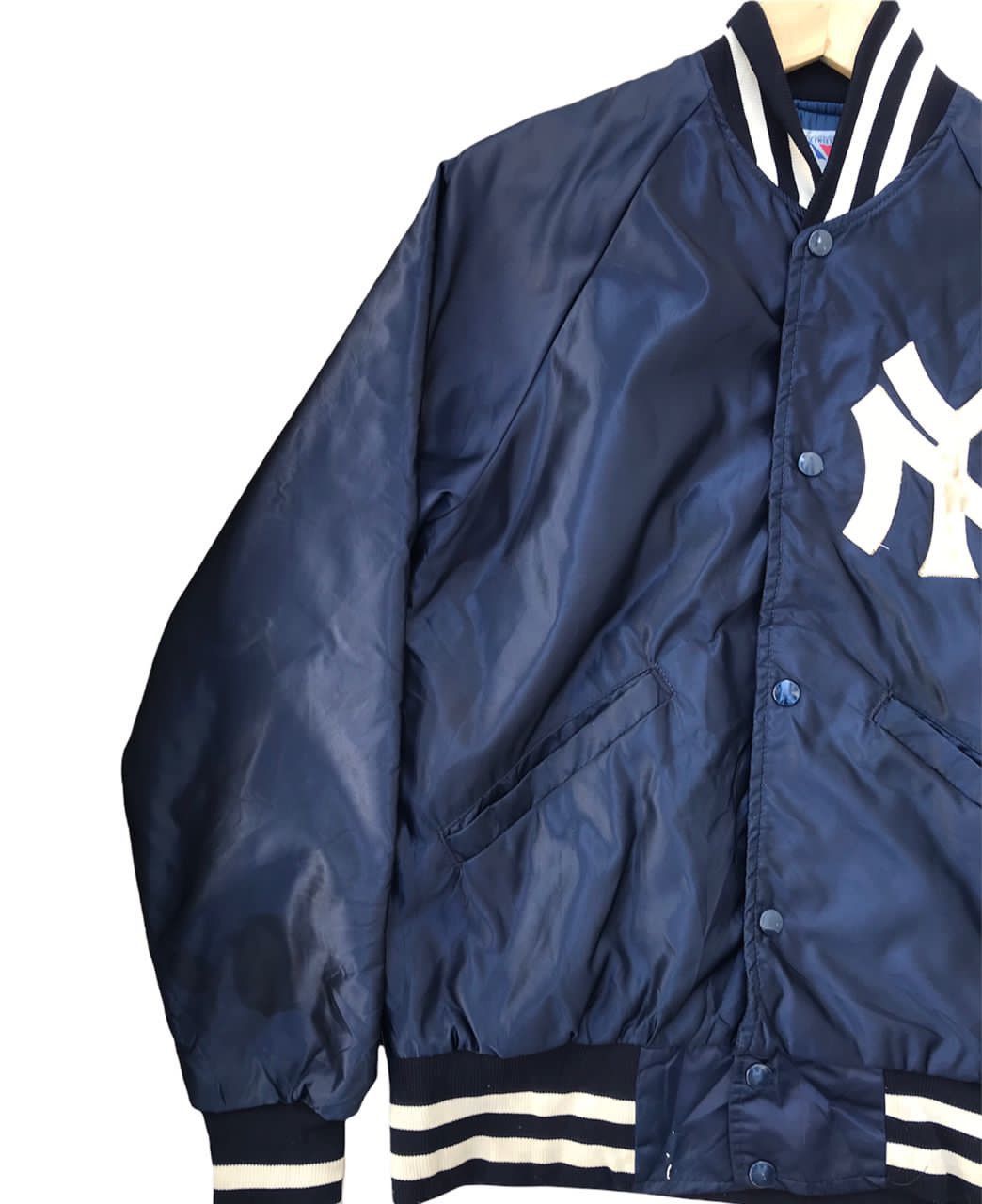 MLB Vintage New York Yankees Bomber Jacket Blue Size US S / EU 44-46 / 1 - 3 Thumbnail