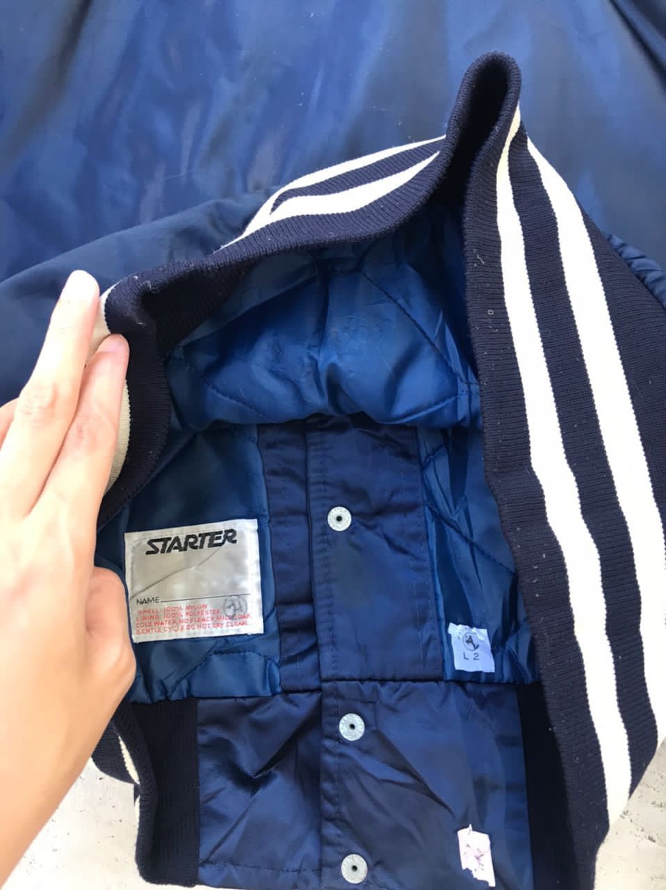 MLB Vintage New York Yankees Bomber Jacket Blue Size US S / EU 44-46 / 1 - 11 Thumbnail