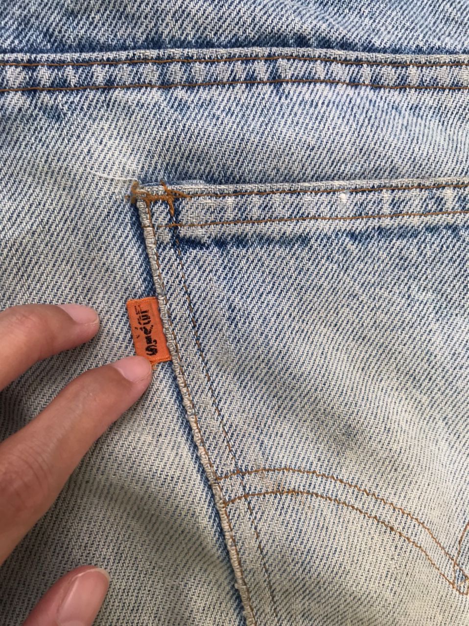 Levi's Vintage 80’s Levis 646 Distressed Denim Size US 32 / EU 48 - 18 Thumbnail