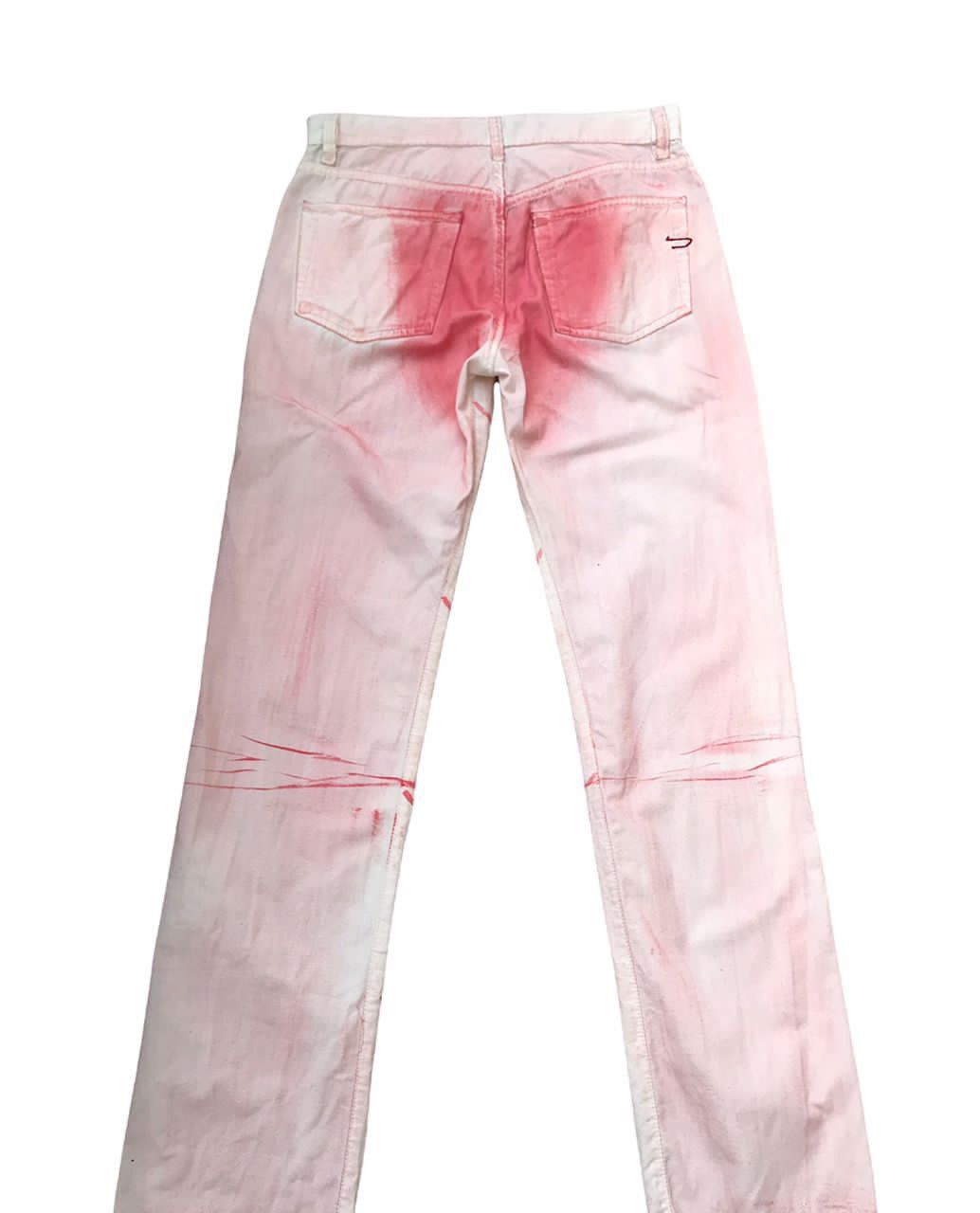 Diesel Diesel FullPrint Art Punk Design Pants Size US 29 - 11 Thumbnail