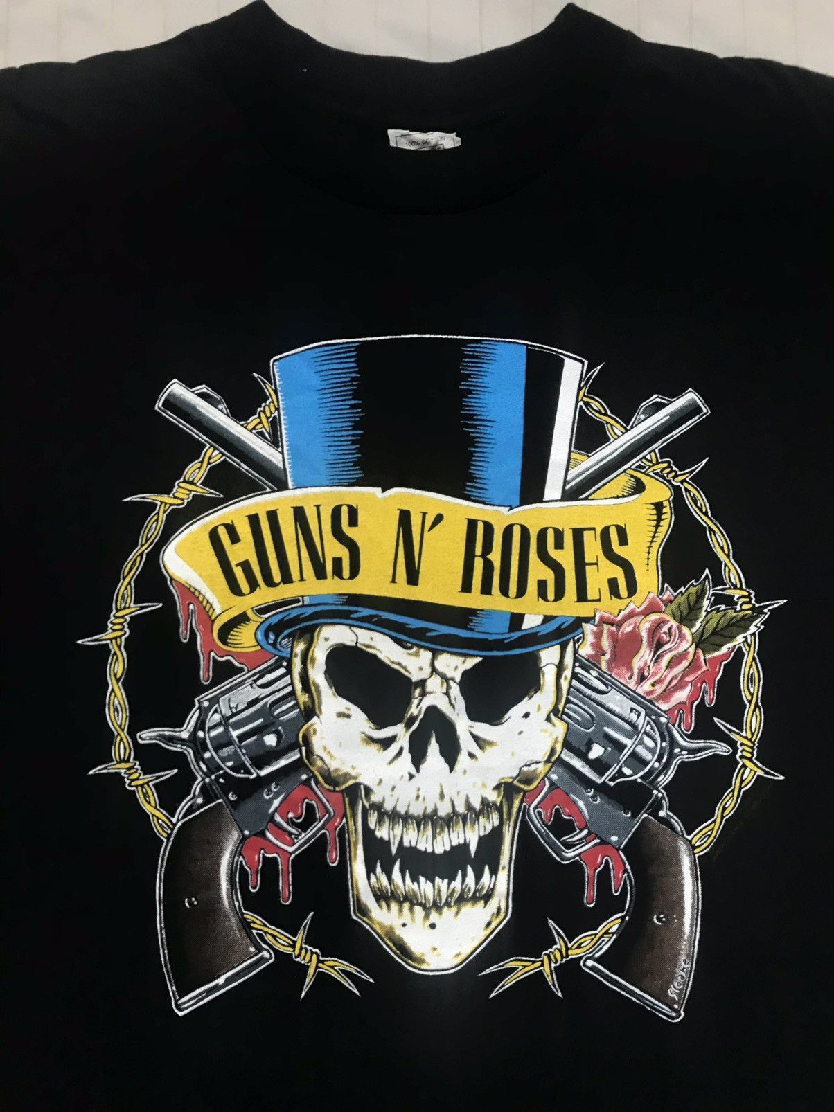 GUNS N ROSES GET IN THE RINGガンズローゼズTシャツ Vintage 1991-1992 Guns N Roses Get in the Ring Tour T-shirt
