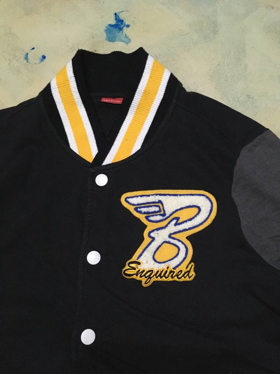 Japanese Brand Ask Enquired Varsity Jacket Size US M / EU 48-50 / 2 - 3 Thumbnail