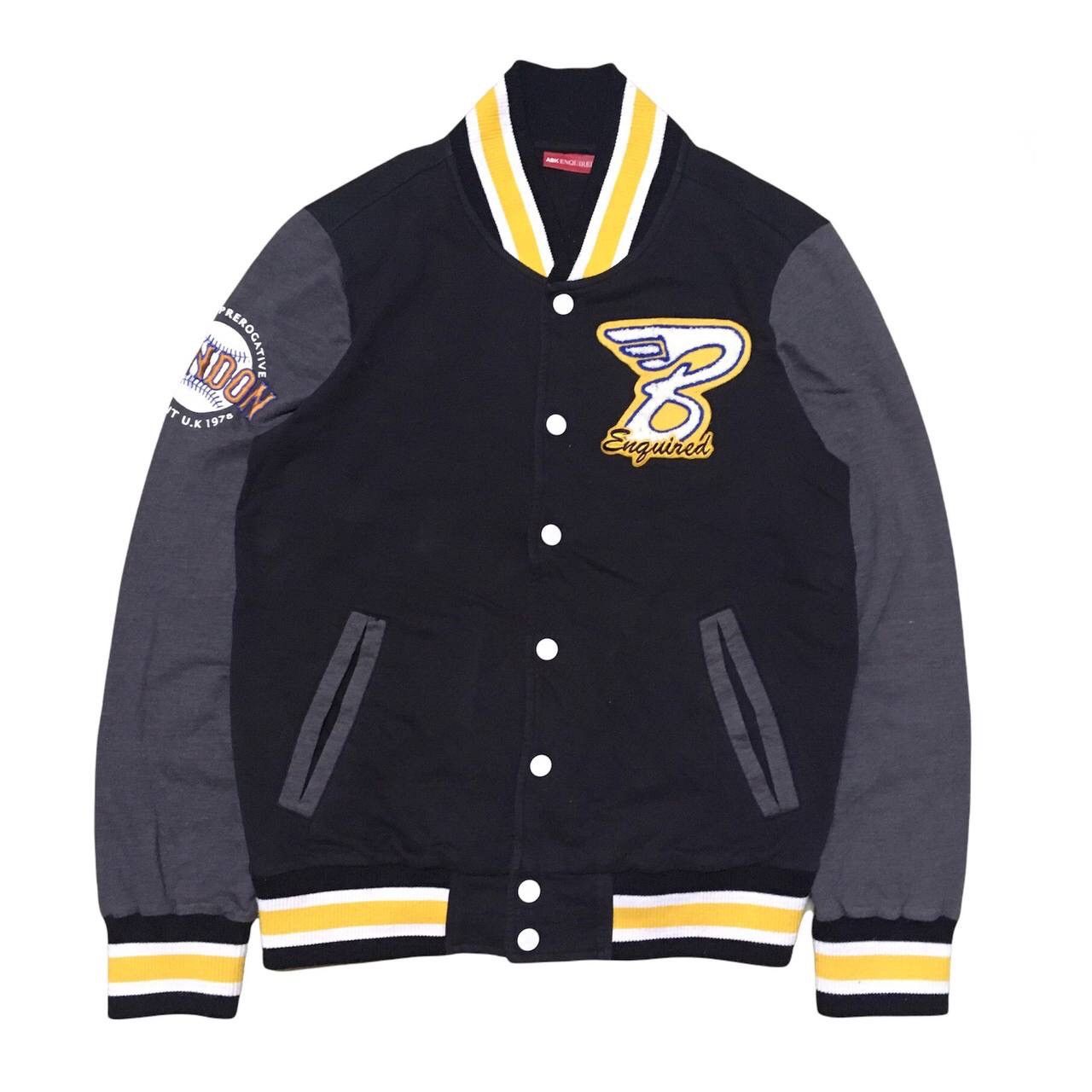 Japanese Brand Ask Enquired Varsity Jacket Size US M / EU 48-50 / 2 - 1 Thumbnail