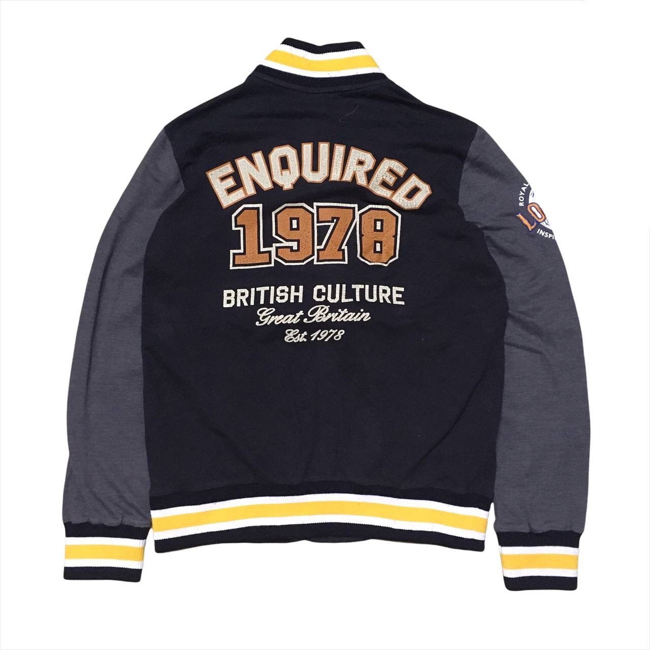 Japanese Brand Ask Enquired Varsity Jacket Size US M / EU 48-50 / 2 - 2 Thumbnail