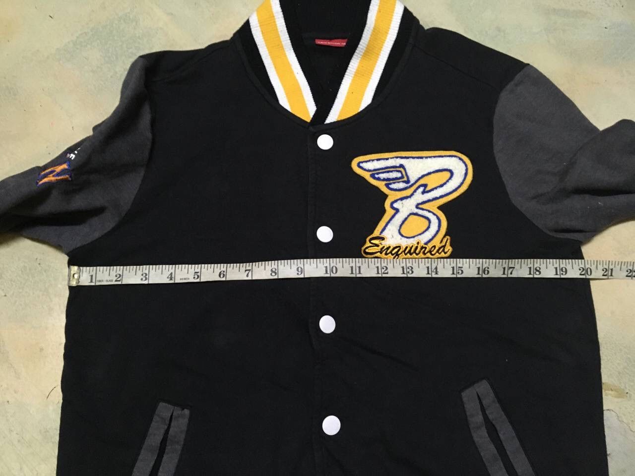 Japanese Brand Ask Enquired Varsity Jacket Size US M / EU 48-50 / 2 - 9 Thumbnail