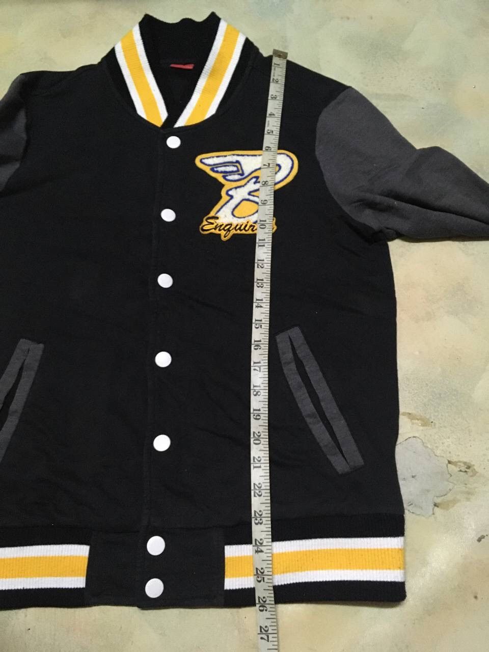 Japanese Brand Ask Enquired Varsity Jacket Size US M / EU 48-50 / 2 - 11 Thumbnail