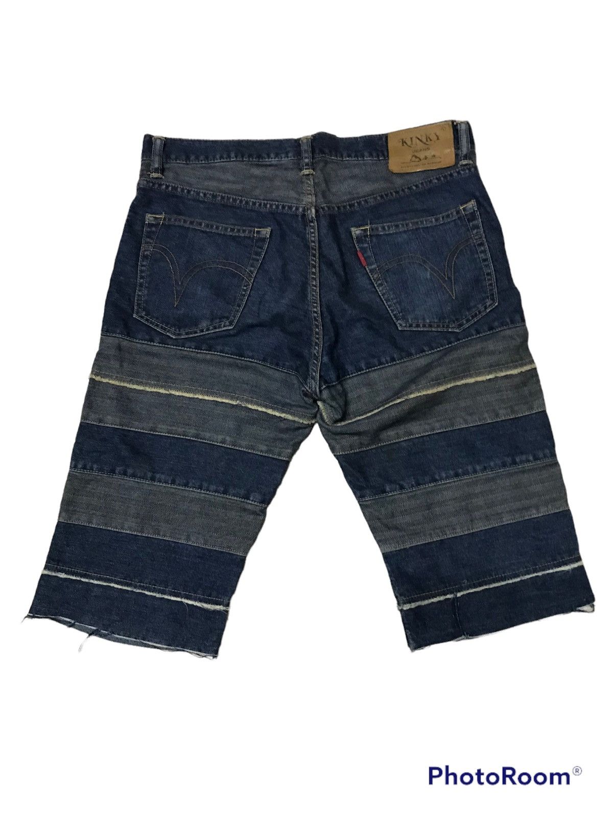 Hysteric Glamour × Japanese Brand Vintage Hysteric Glamour Patchwork Cropped Pants Size US 31 - 7 Thumbnail