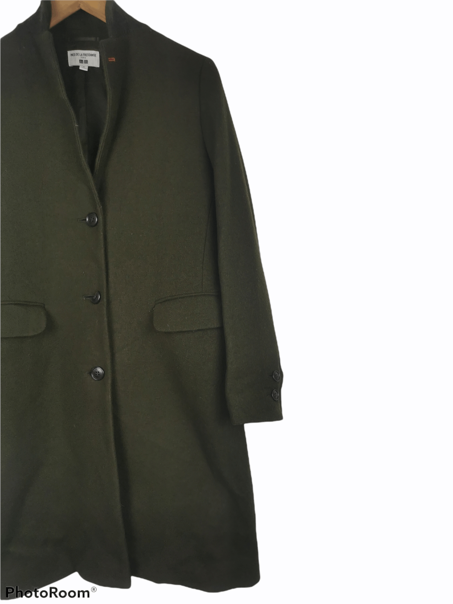 Christophe Lemaire Ines De La Fressange Uniqlo Wool Trench Coat Size US M / EU 48-50 / 2 - 3 Thumbnail