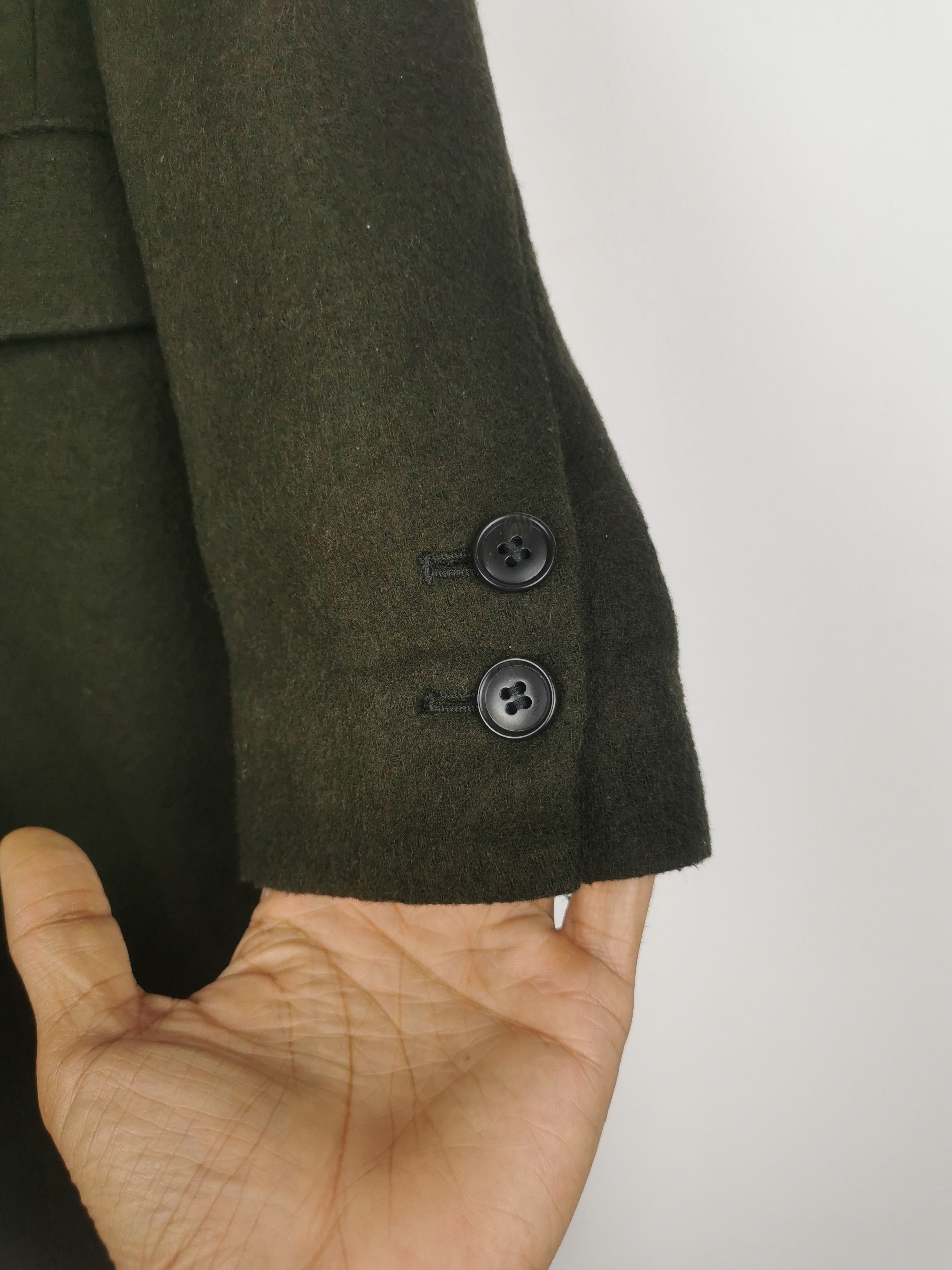 Christophe Lemaire Ines De La Fressange Uniqlo Wool Trench Coat Size US M / EU 48-50 / 2 - 5 Thumbnail