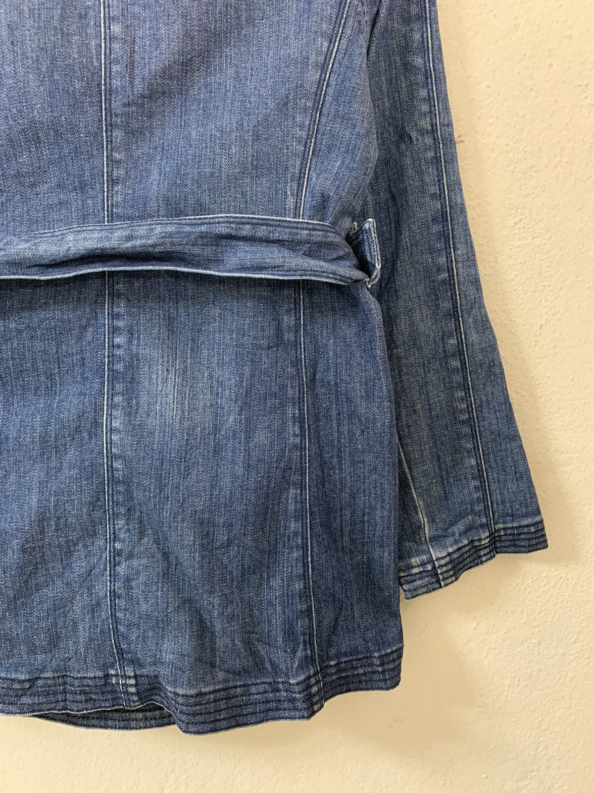 Japanese Brand Ined Double Brest Denim Jacket Size S / US 4 / IT 40 - 9 Thumbnail