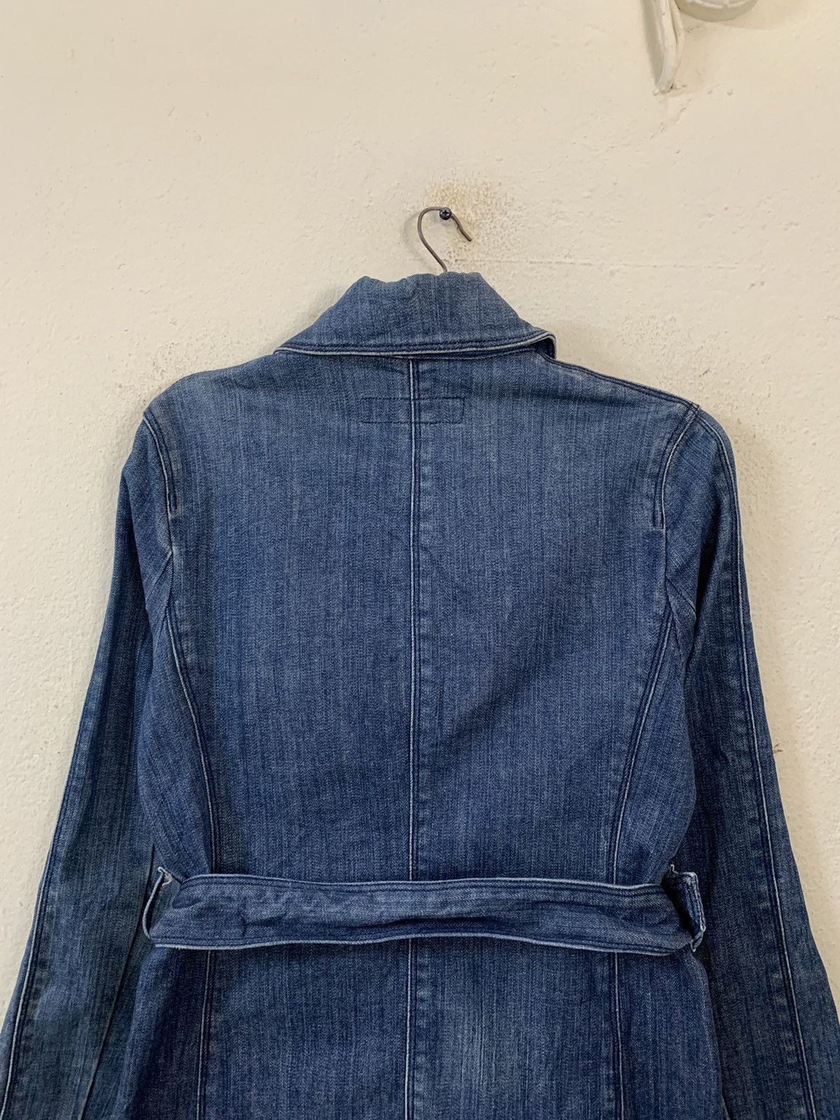 Japanese Brand Ined Double Brest Denim Jacket Size S / US 4 / IT 40 - 11 Thumbnail