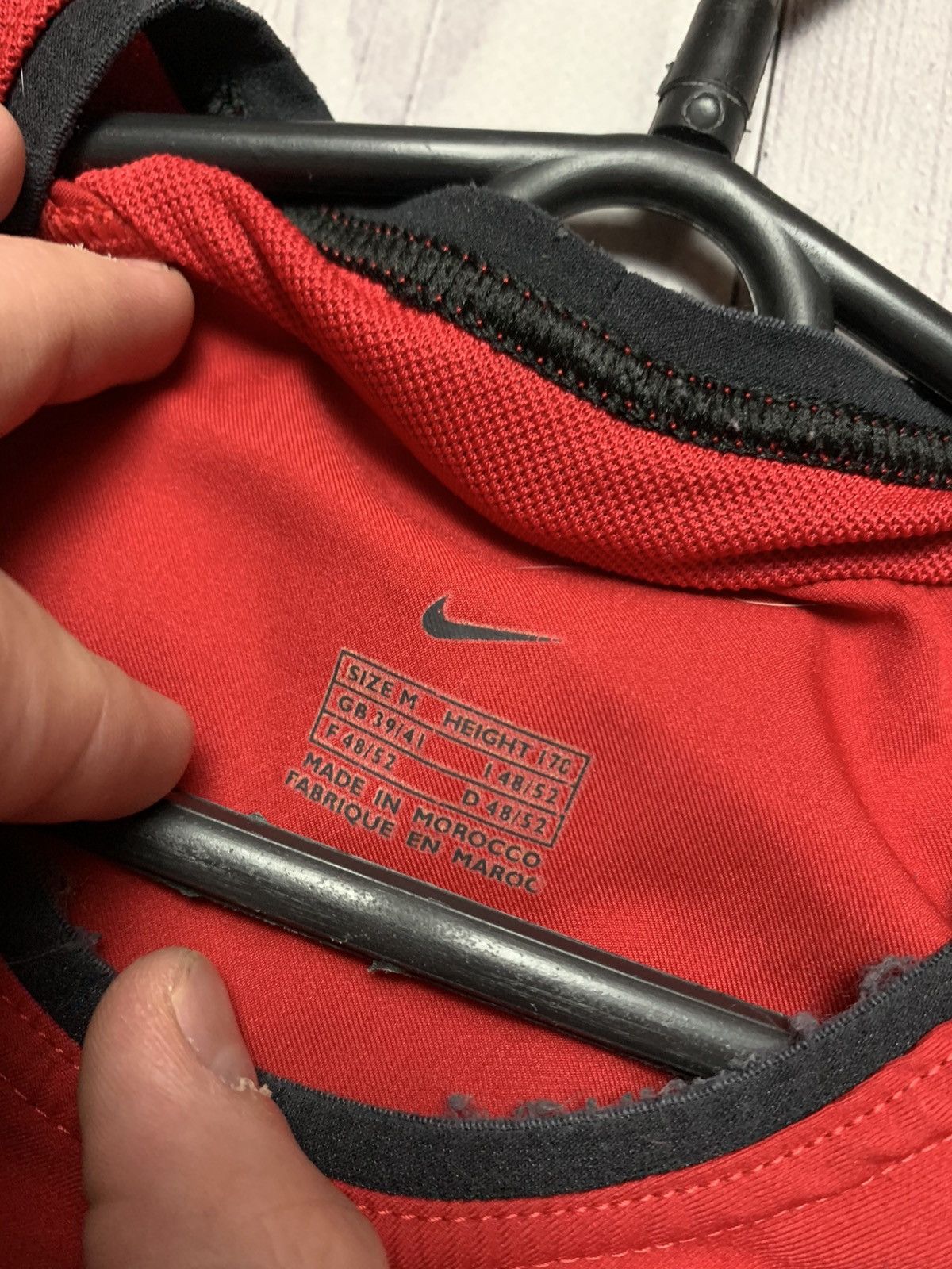 Nike × Vintage Vintage soccer jersey Nike Manchester United size M Size US M / EU 48-50 / 2 - 5 Thumbnail