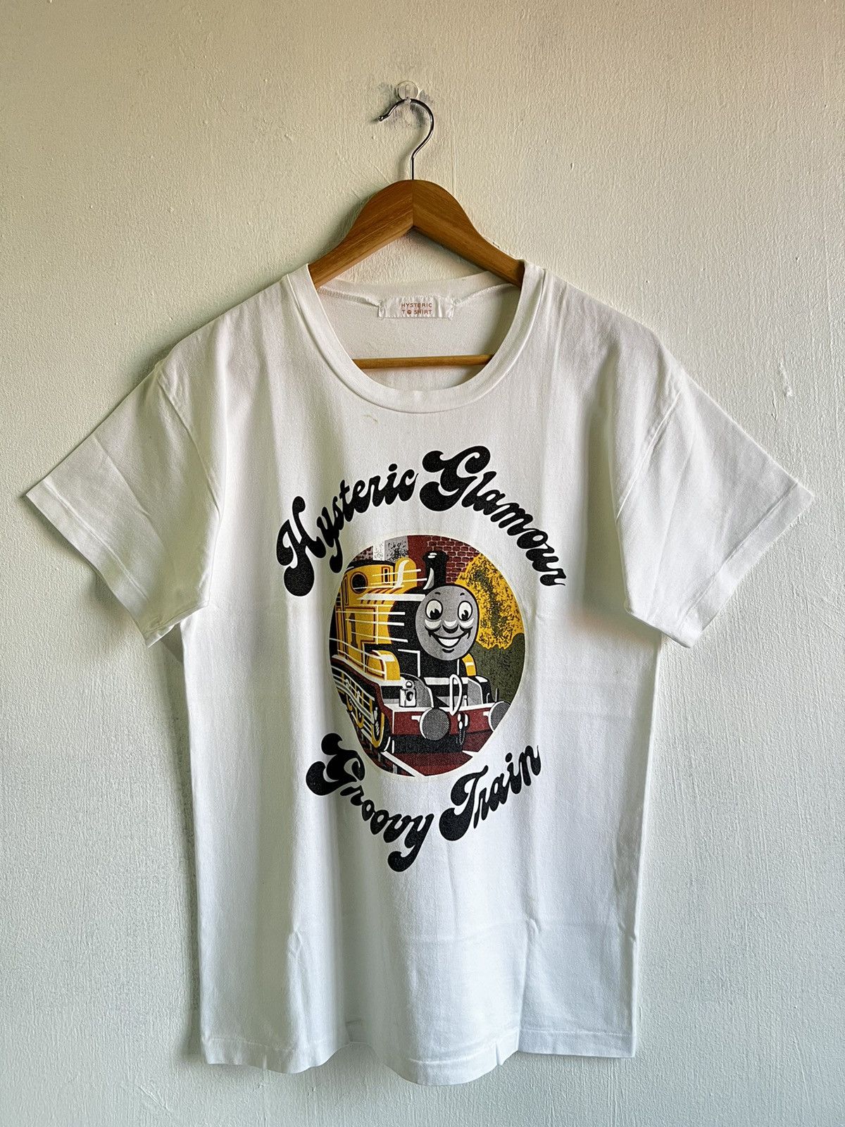 Hysteric Glamour HYSTERIC GLAMOUR GROOVY TRAIN TEE Size US S / EU 44-46 / 1 - 1 Thumbnail