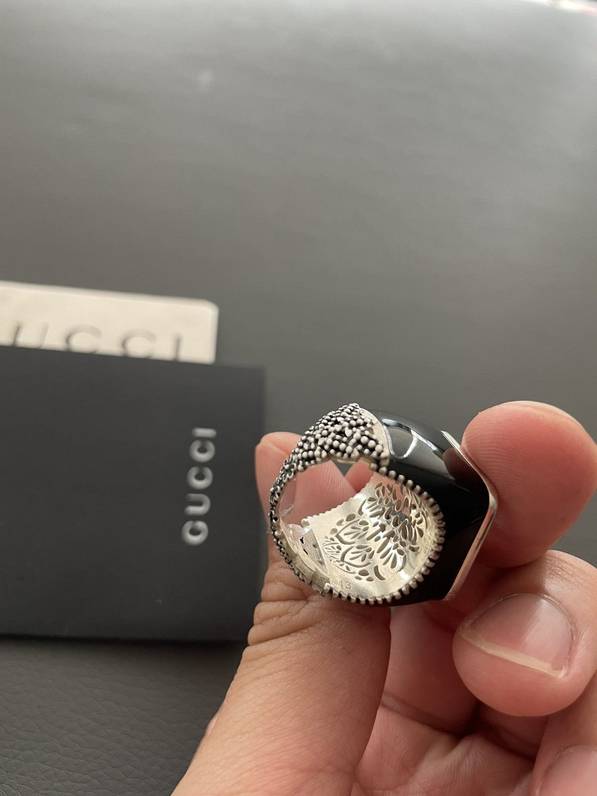 Gucci New Super Runway Limited Edition Diamond 💎 Stone Men’s Ring Size ONE SIZE - 12 Thumbnail