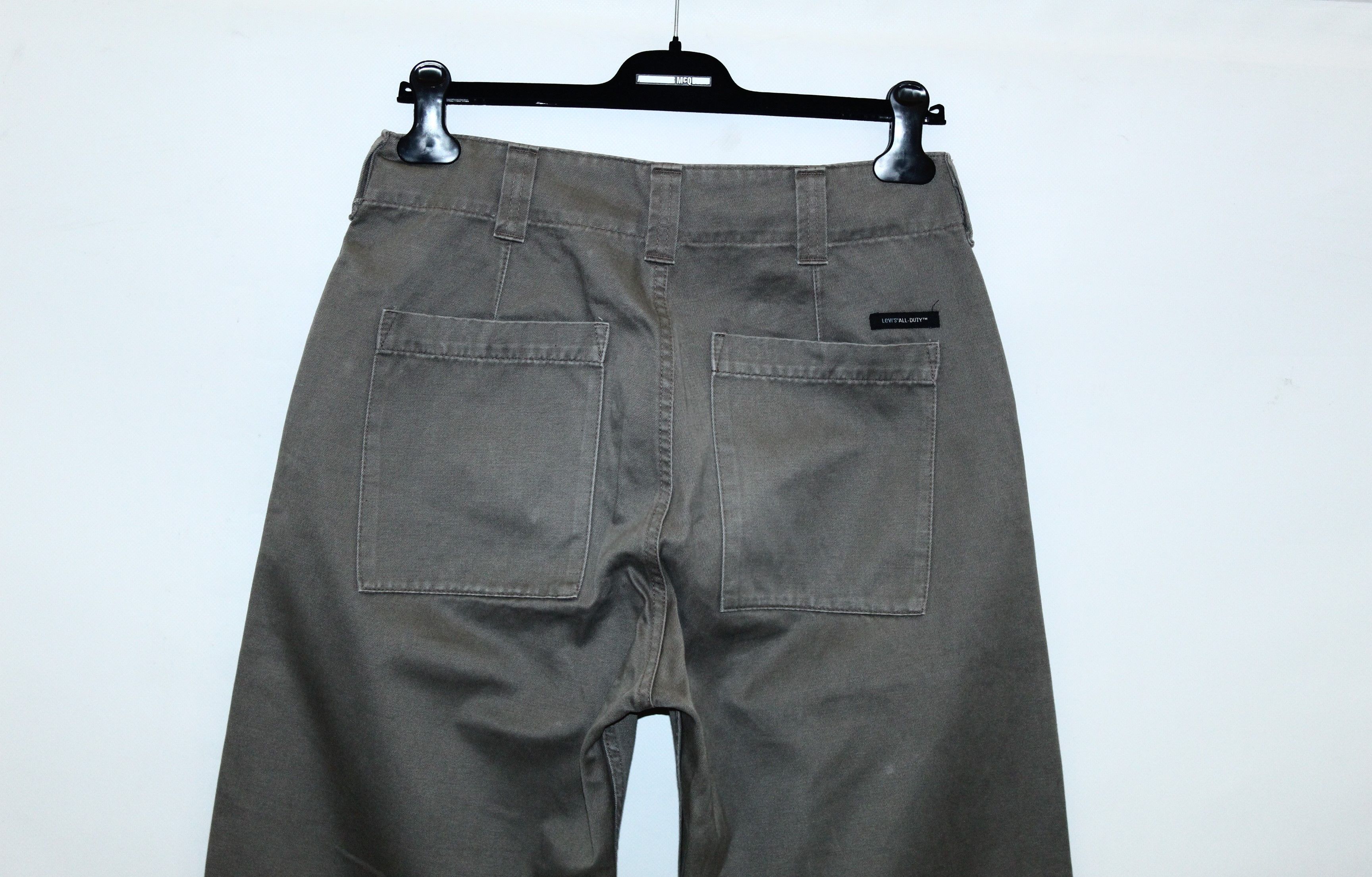 Levi's Vtg 90s Levi's All Duty Military Work Style Baggy Pants Size US 32 / EU 48 - 4 Thumbnail