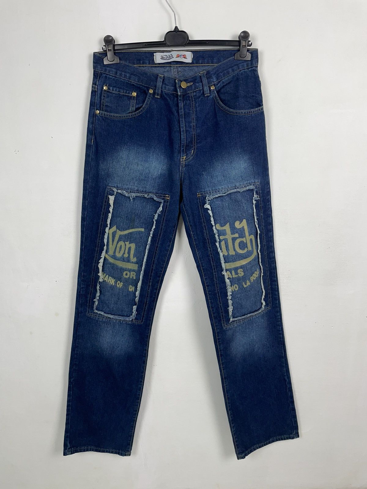 Von Dutch Denim big logo jeans