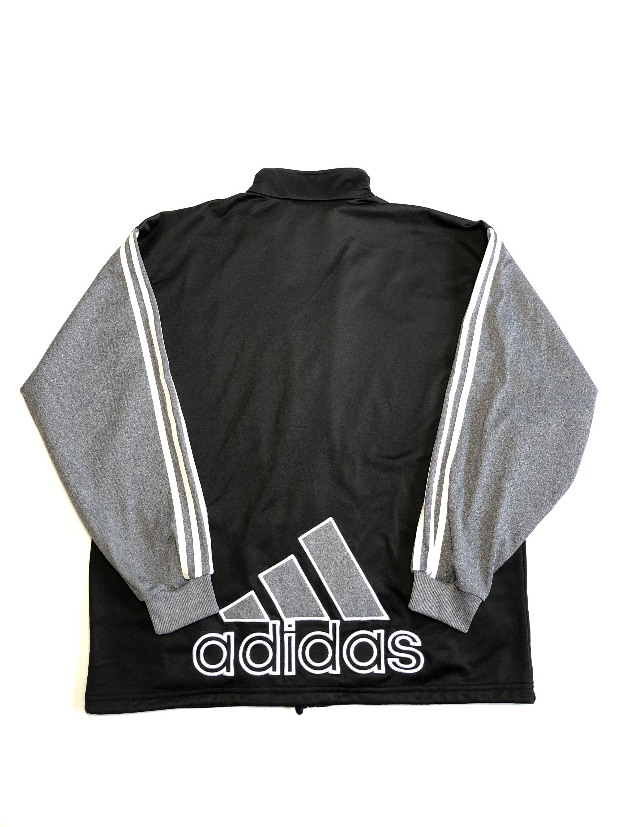 Adidas × Vintage Adidas 90s Vintage Big Logo Track Athletic Jacket Size US XL / EU 56 / 4 - 2 Thumbnail