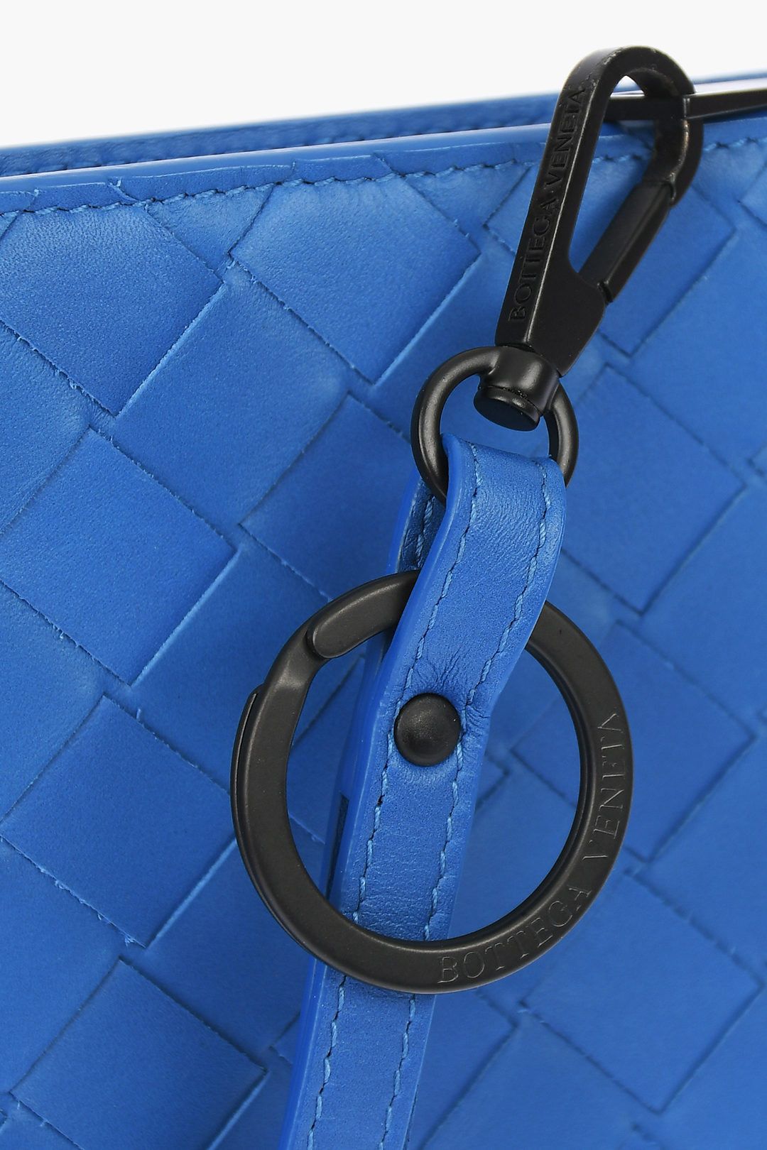 Bottega Veneta Leather Wallet in Blue Size ONE SIZE - 5 Thumbnail