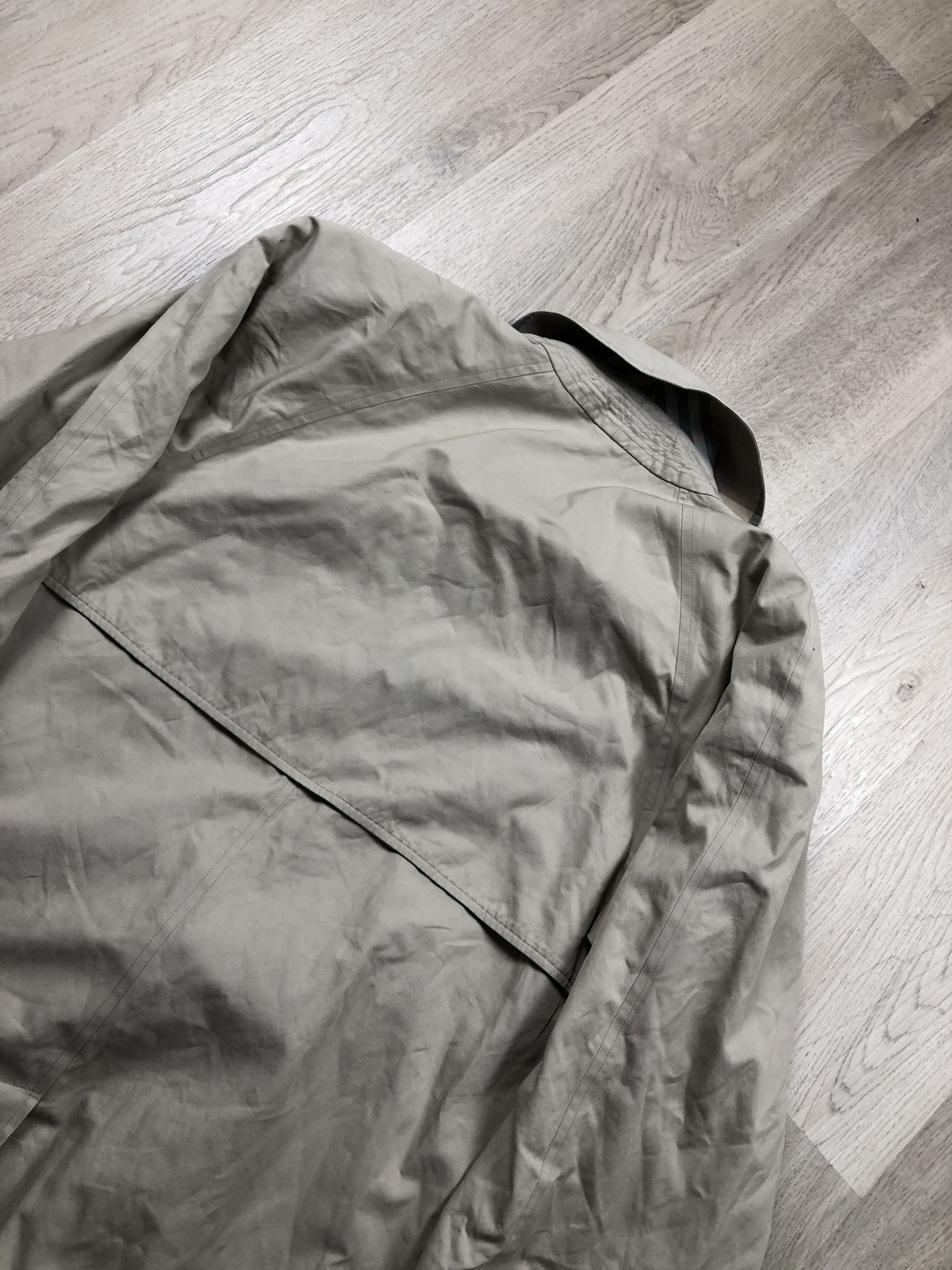Burberry Burberry Vintage Womens Nova Check Trench Coat Jacket Size M / US 6-8 / IT 42-44 - 8 Thumbnail