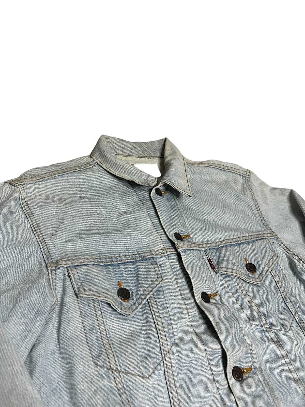 Levi's × Levi's Vintage Clothing × Vintage Vintage 1980's Levis Denim Jacket Size US M / EU 48-50 / 2 - 2 Thumbnail
