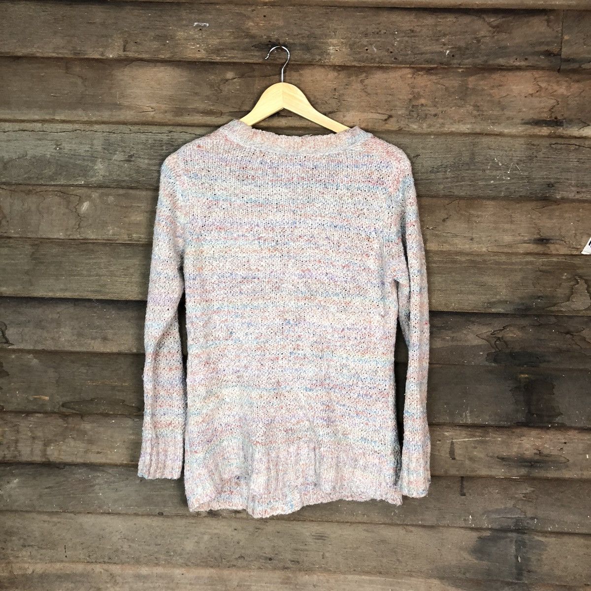 Japanese Brand Wisty Women Grey Cardigan art street fashion #H126 Size M / US 6-8 / IT 42-44 - 9 Thumbnail